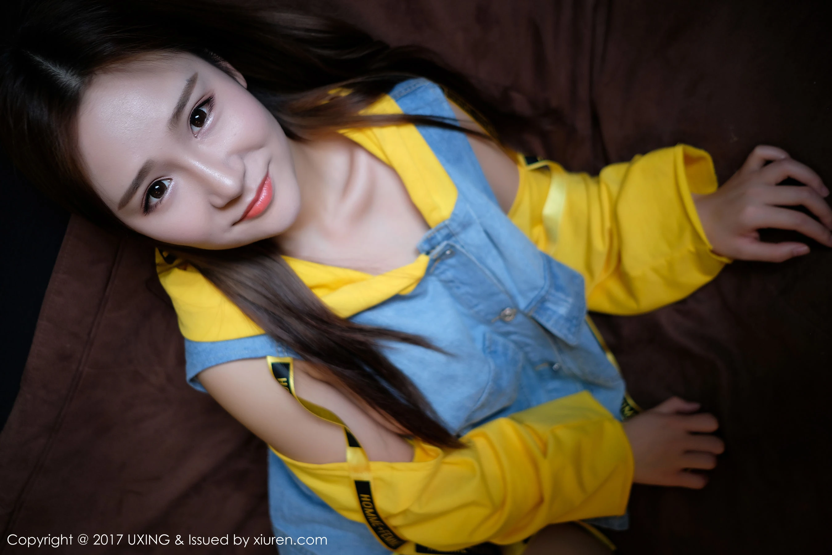 羊羊Suger《牛仔装少女》 优星馆UXING VOL.057 [39P]插图9