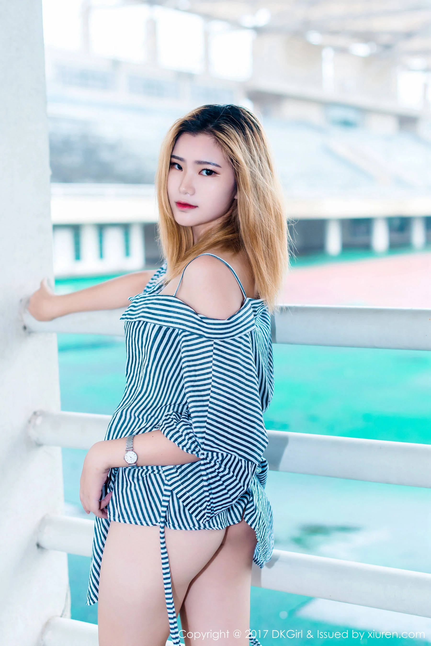 Ting婷婷《172长腿美人，户外大尺度露出》 御女郎DKGirl Vol.038 [31P]插图9