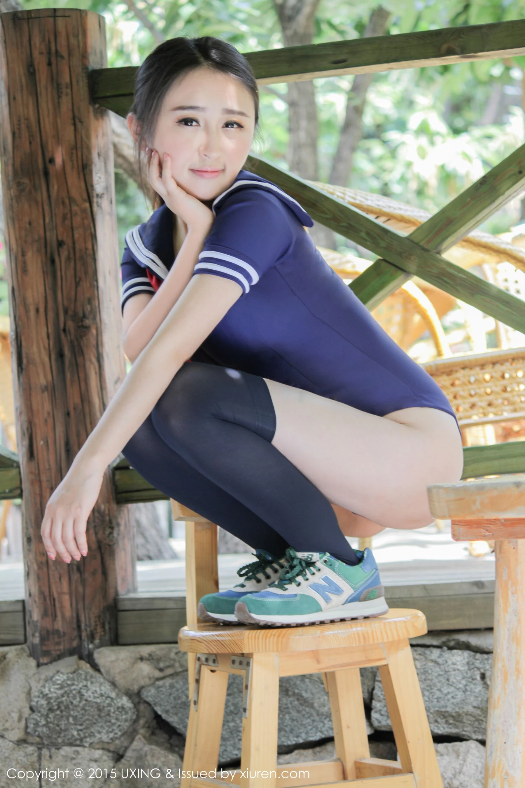 煊煊sunny – 水手服泳装少女 UXING优星馆 Vol.017 写真集 [50P]插图6
