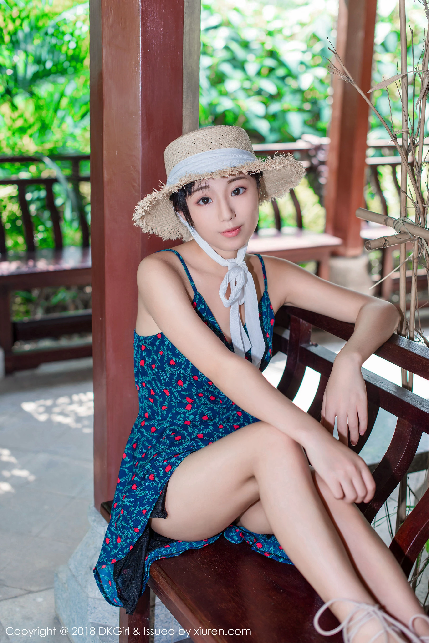 苍井优香《清纯甜美草帽少女》 御女郎DKGirl Vol.055 [53P]插图1