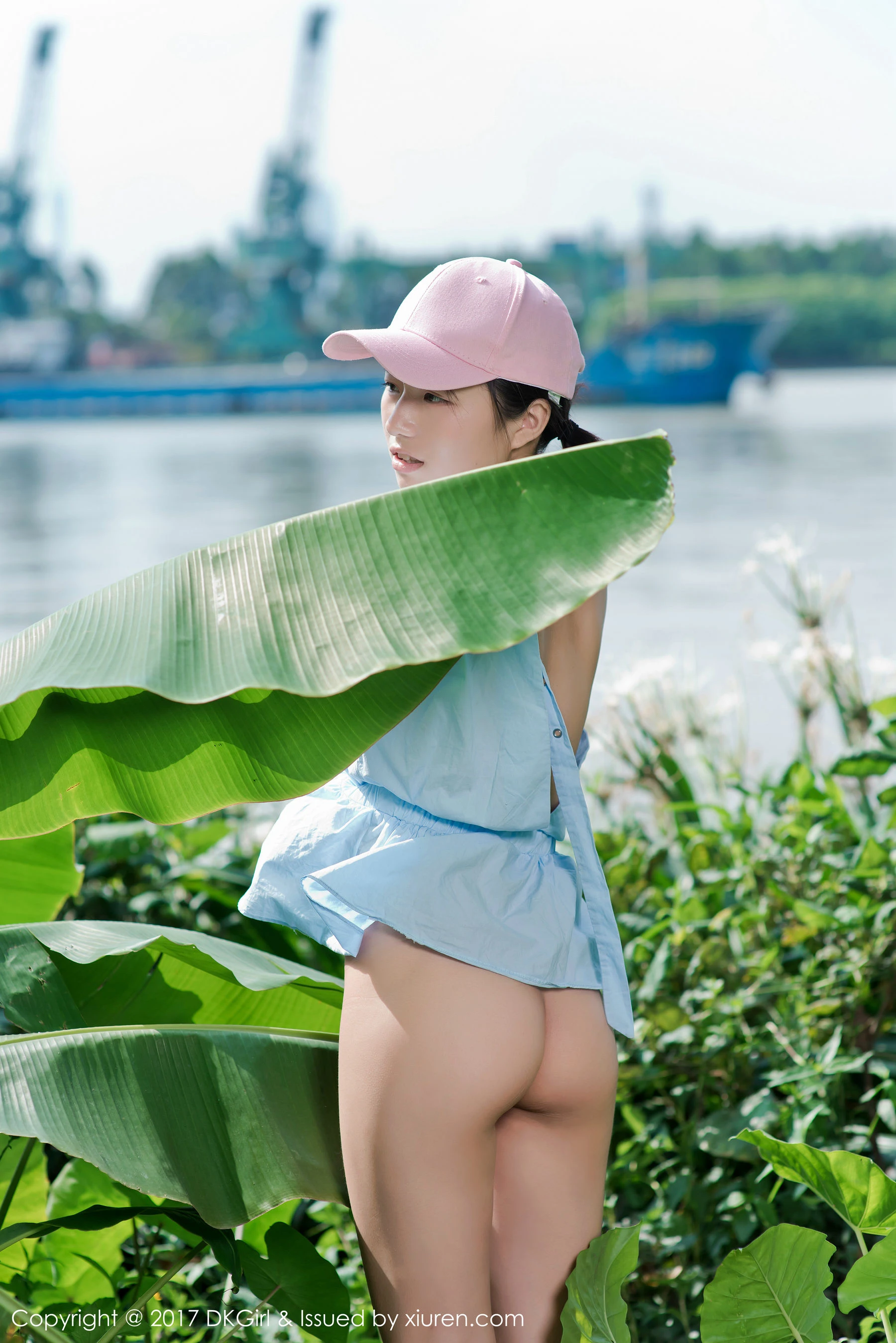 仓井优香《童颜美乳，日系清纯少女，户外露出》 御女郎DKGirl Vol.039 [49P]插图5