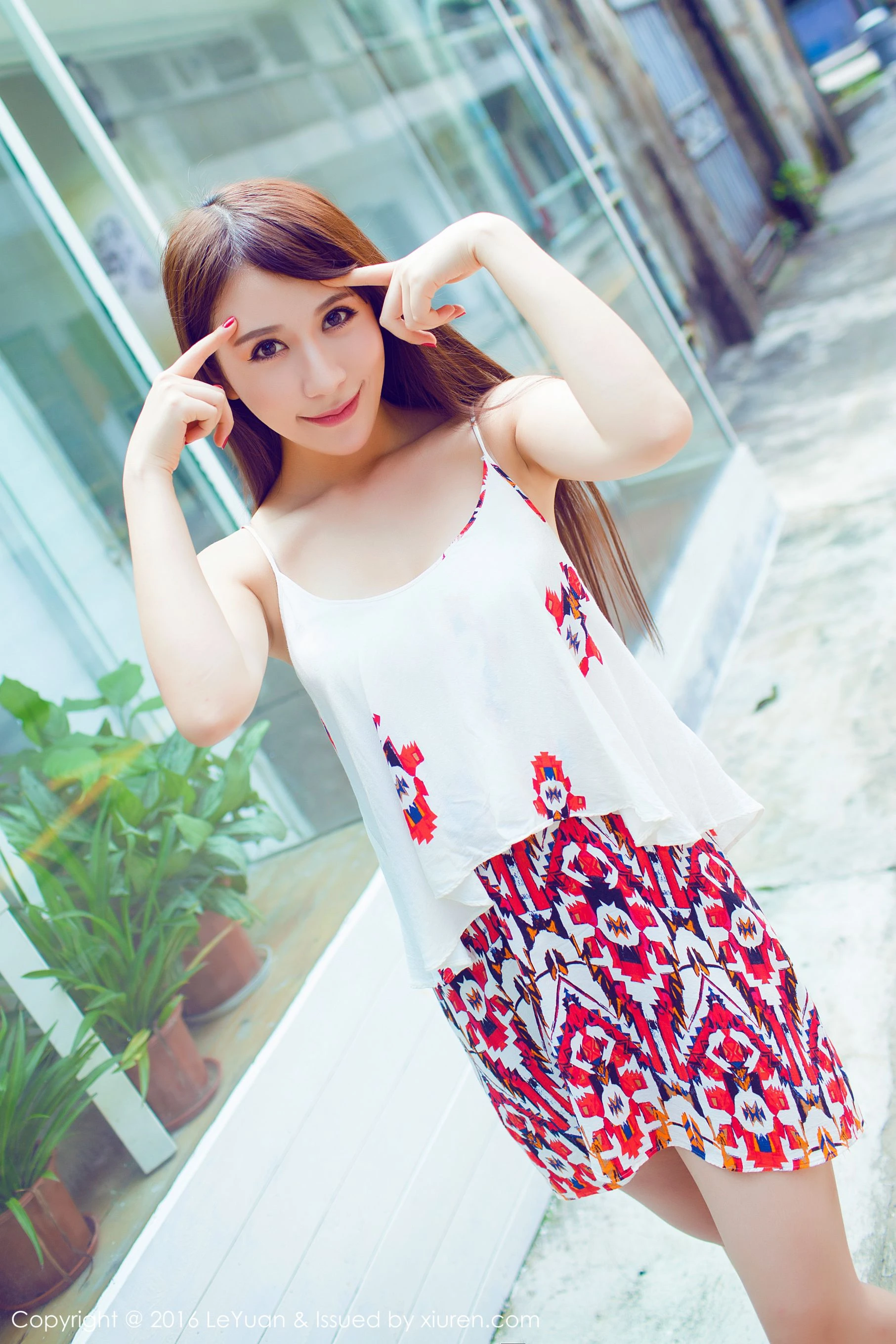 艾惟《小清新街拍系列》 星乐园LeYuan Vol.020 [46P]插图1