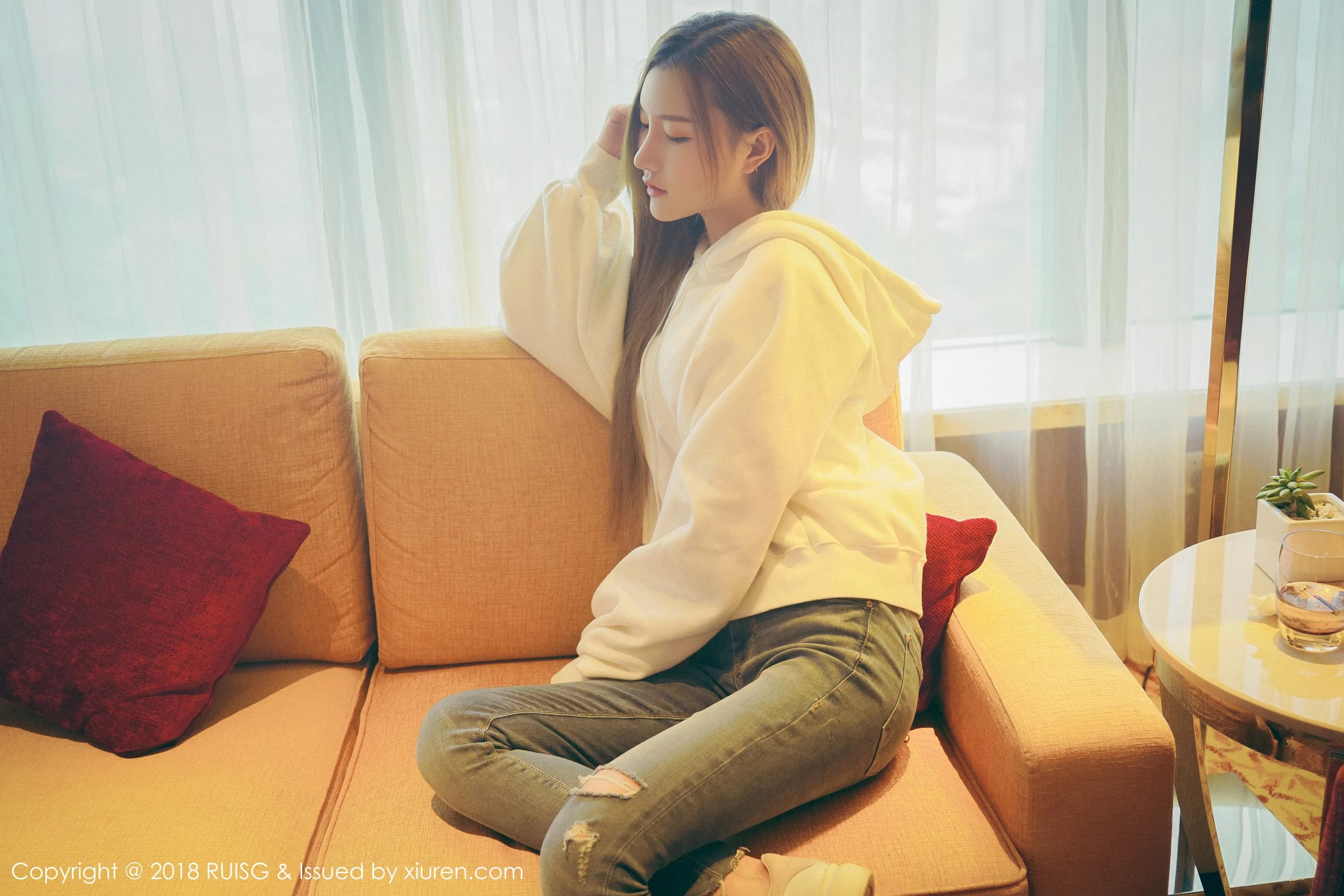 模特M梦baby《柔情私房》 瑞丝馆RUISG Vol.045 [40P]插图4