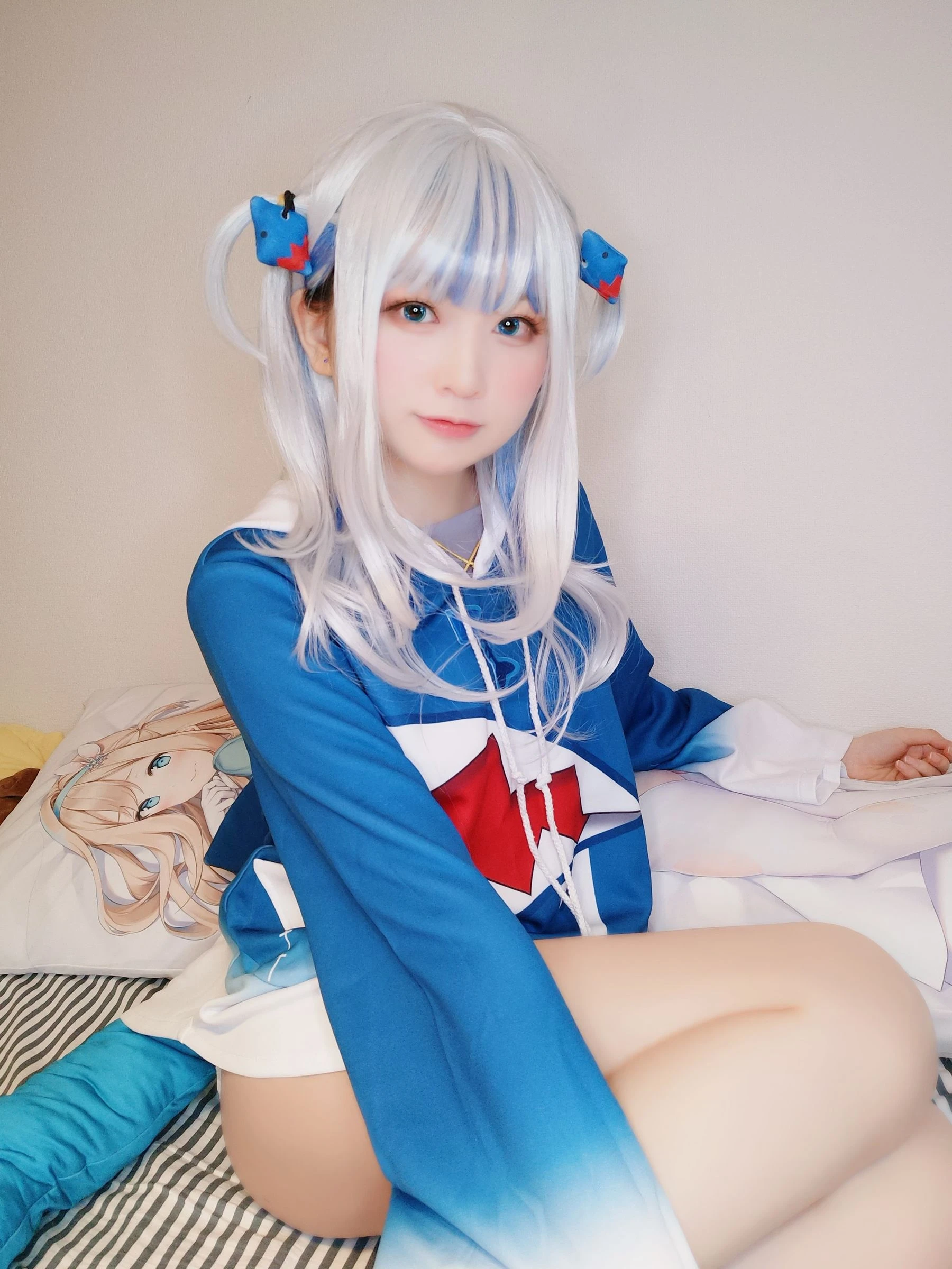 Yuki亭 – Gawer gura cosplay [14P]插图5