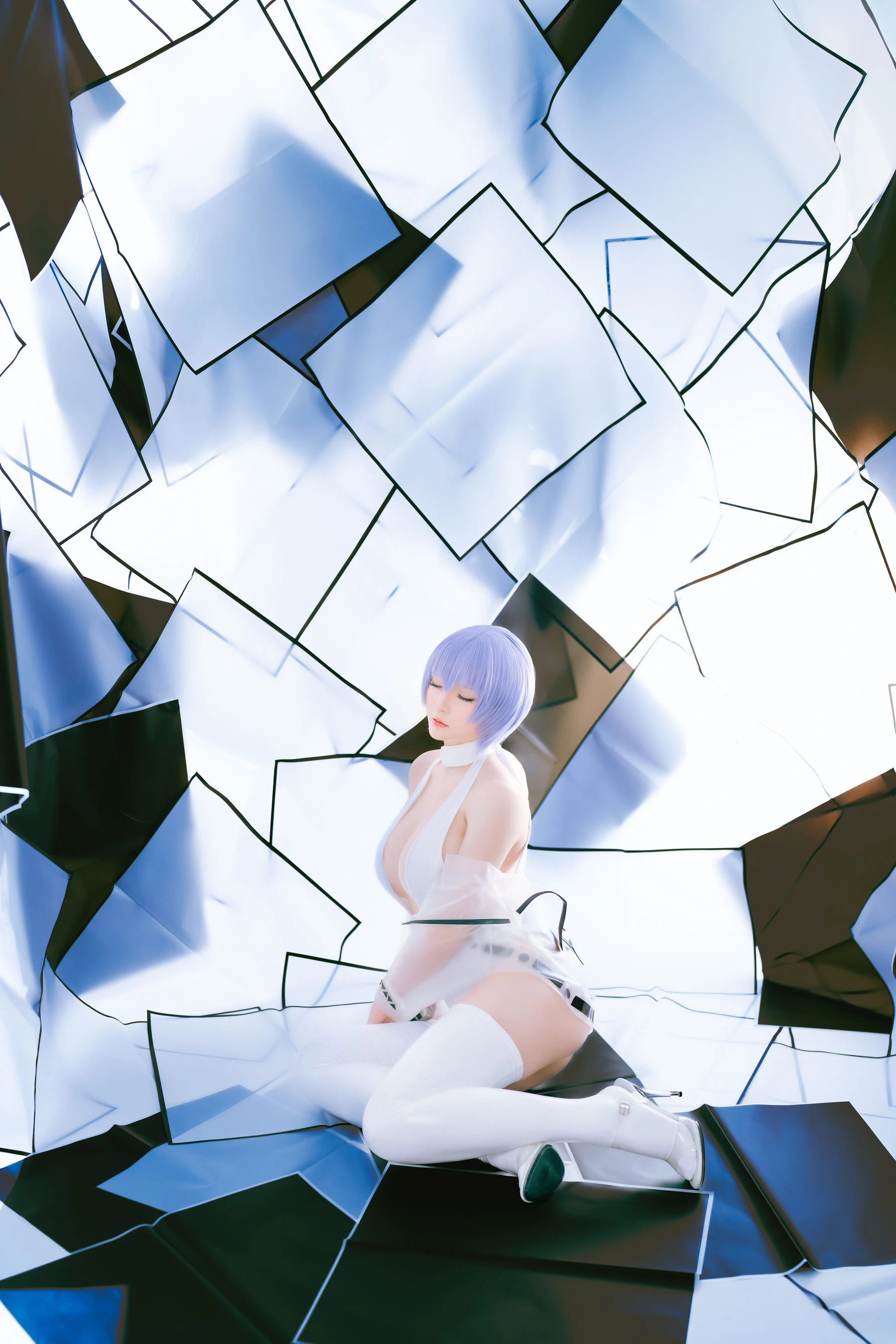 Coser小姐姐星之迟迟 – 绫波丽同人 [61P]插图7