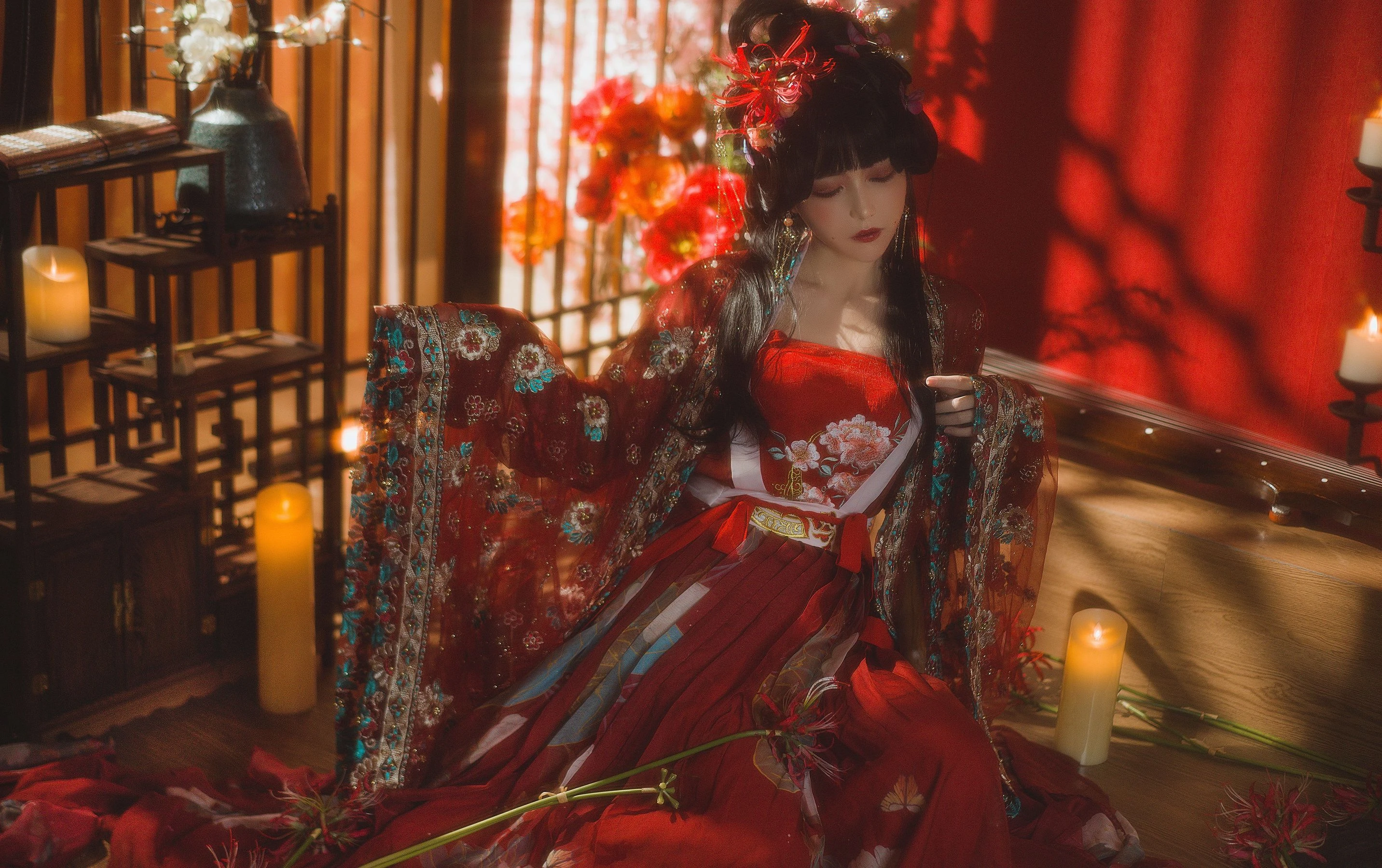 凛子酱 – 抚绸衣庄 [25P]插图1