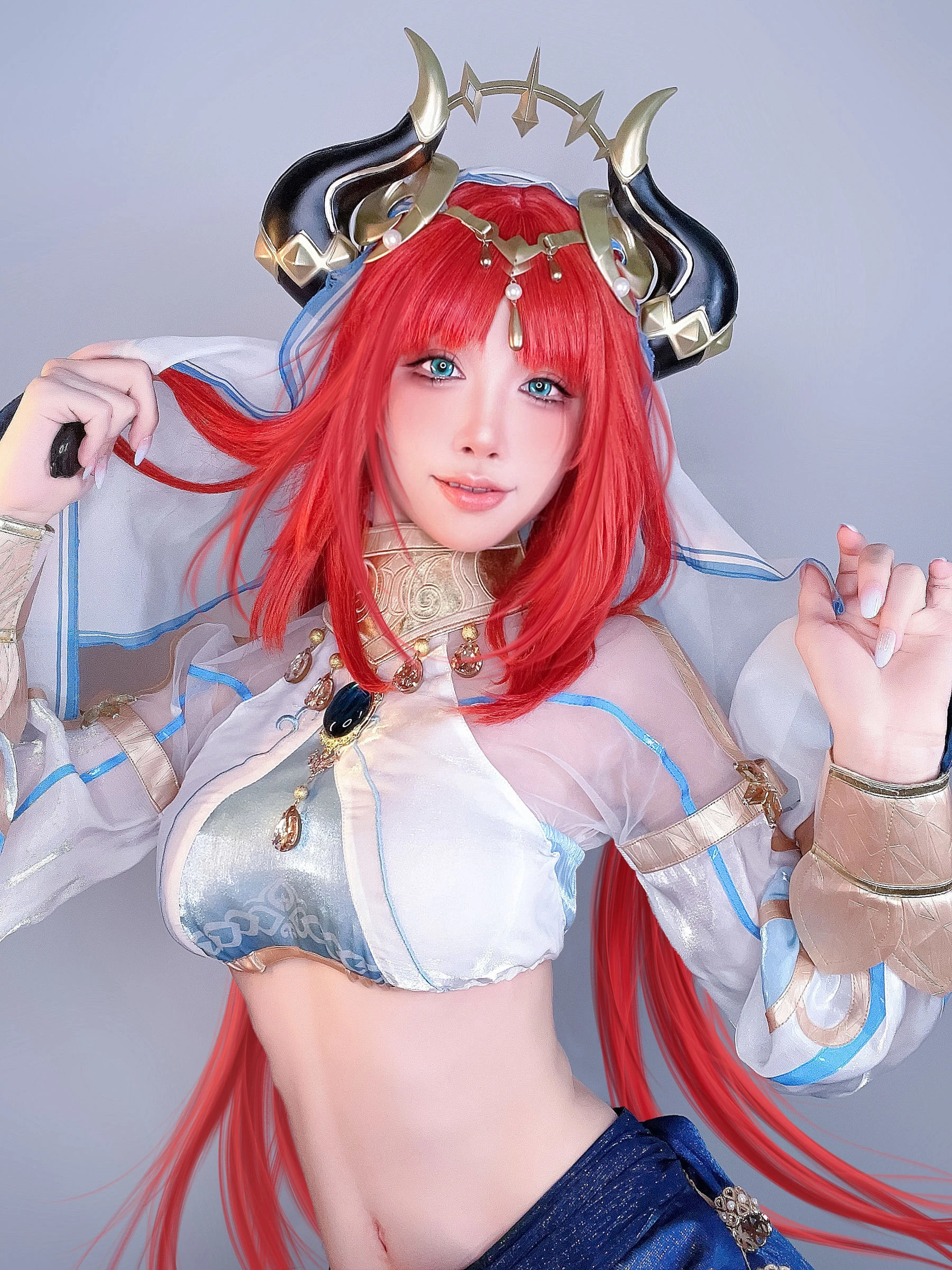 动漫博主水淼aqua – 原神 妮露 [26P]|图集秀
