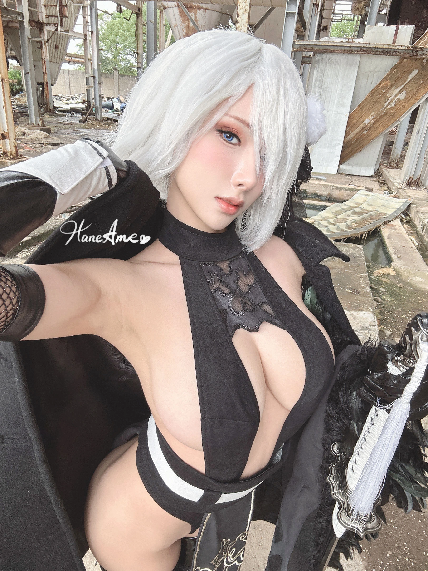 Hane Ame 雨波写真 – Nier 2BSelfie [45P]插图4