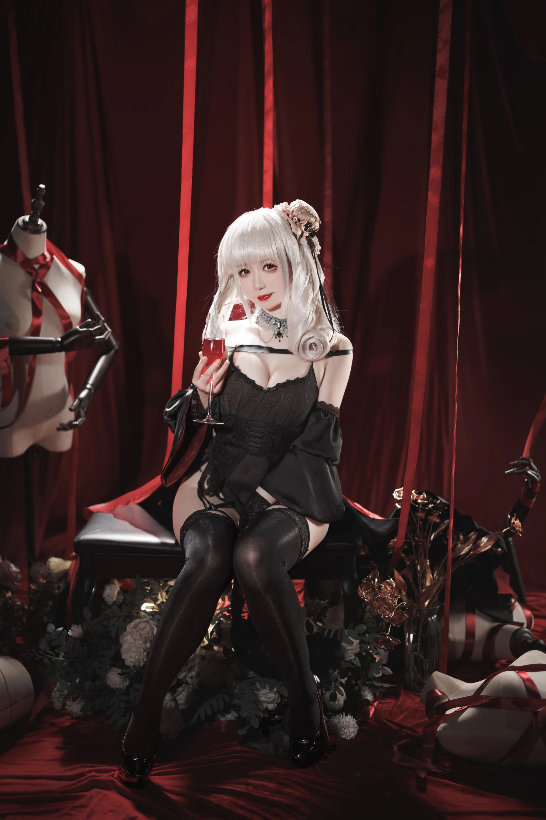 动漫博主樱落酱w – 碧蓝航线 吕佐夫礼服 [30P]插图2