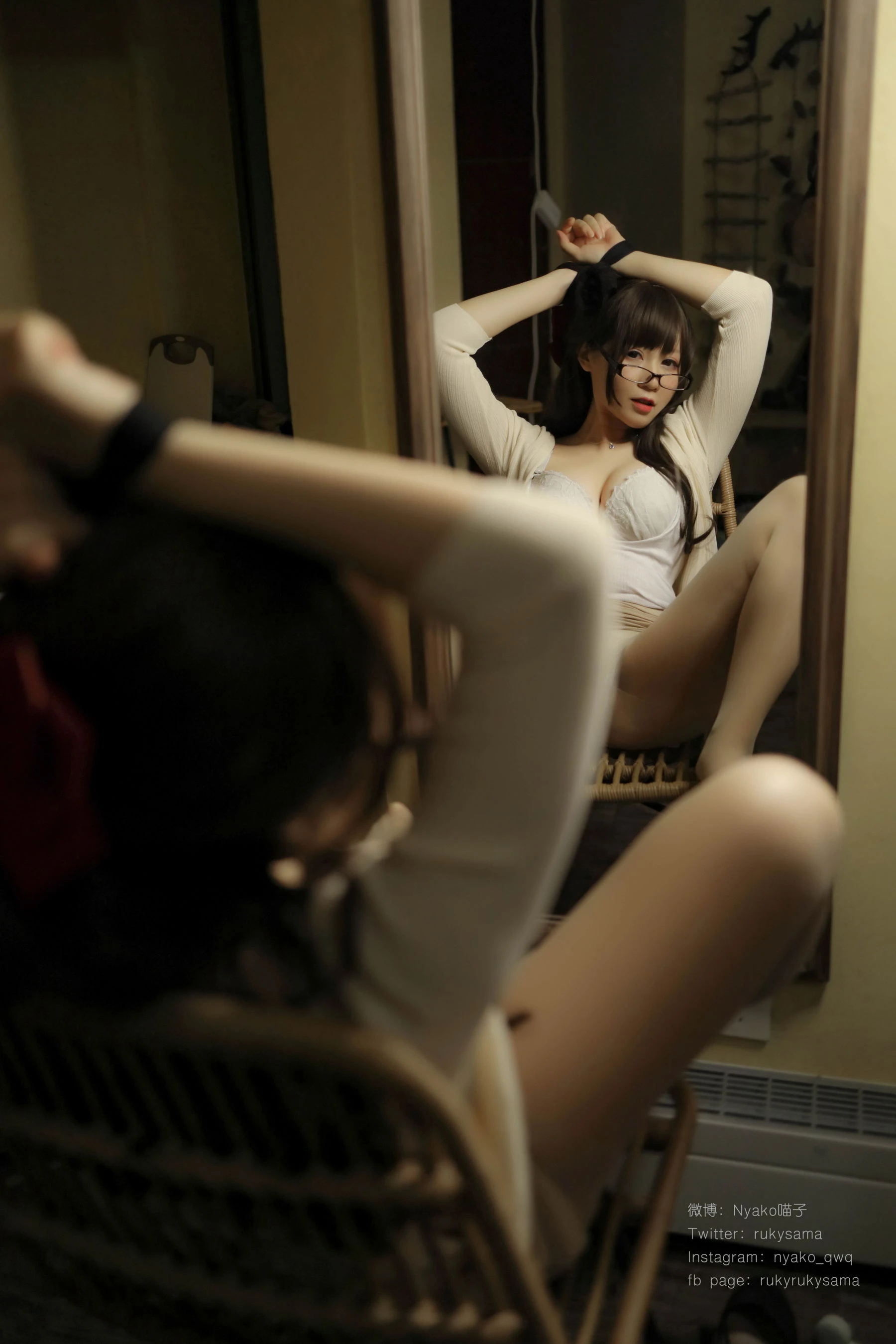 萌妹子Nyako喵子 – 縛られたの人妻 [124P]插图3