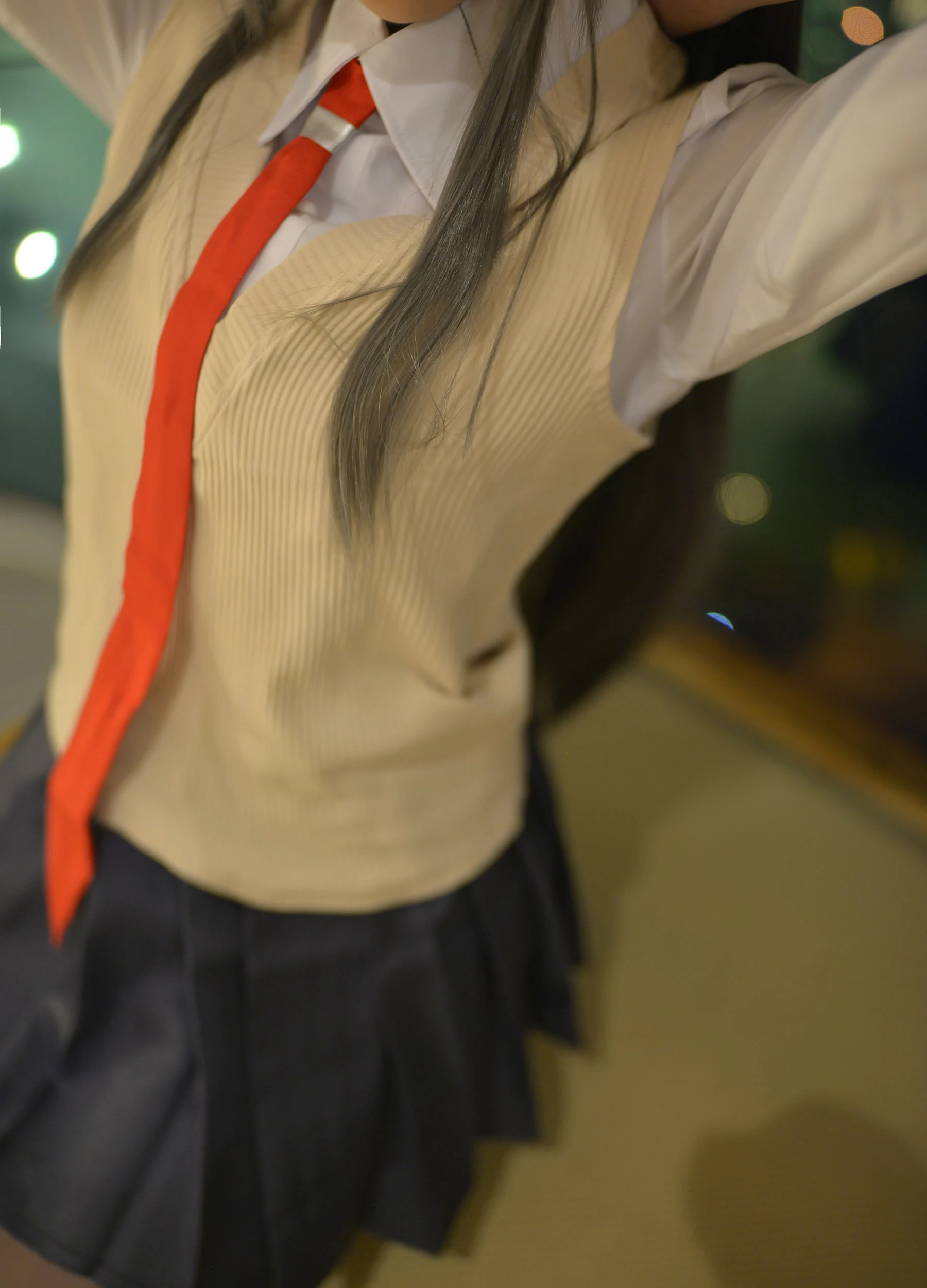 Cos小姐姐雪琪 – 麻衣制服兔女郎 [58P]插图9