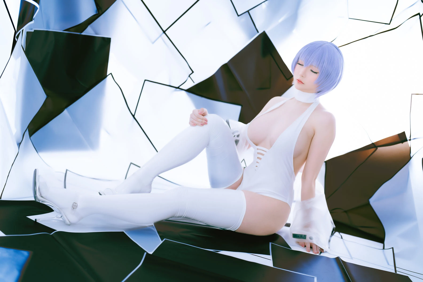 Coser小姐姐星之迟迟 – 绫波丽同人 [61P]插图9