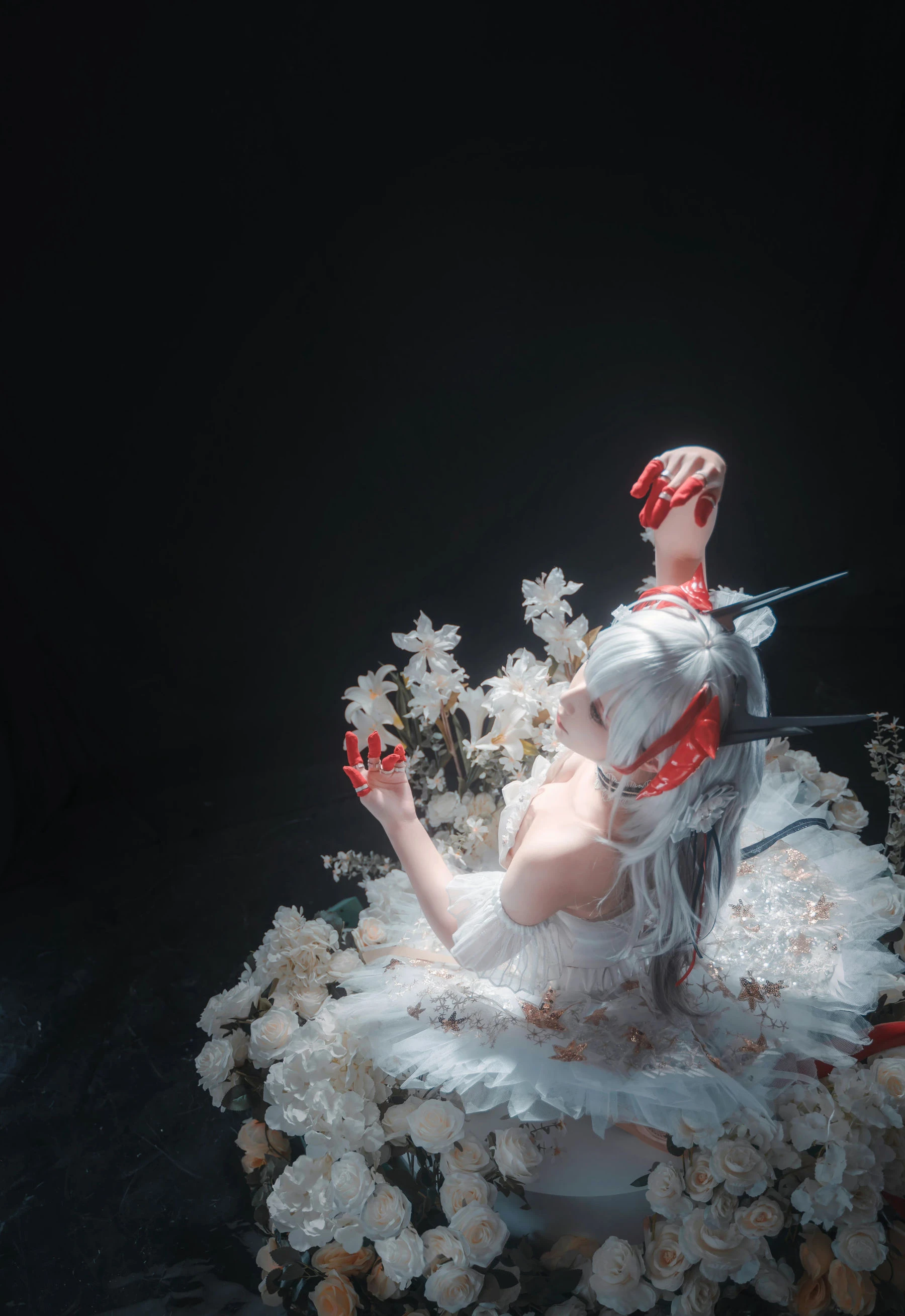 动漫博主铁板烧鬼舞w – 明日方舟 芭蕾 [18P]插图4