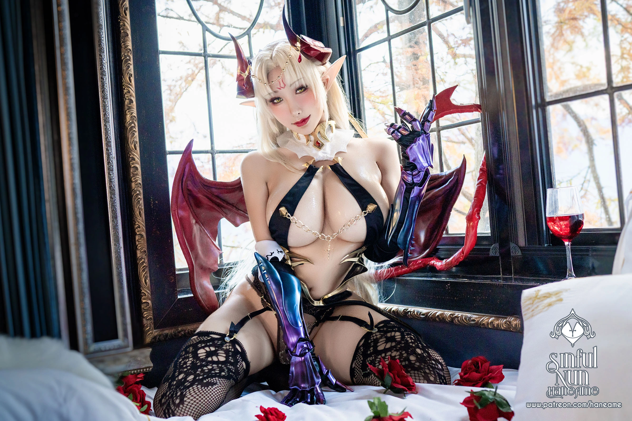 Hane Ame 雨波写真 – 罪恶修女 RED EVIL [40P]插图5