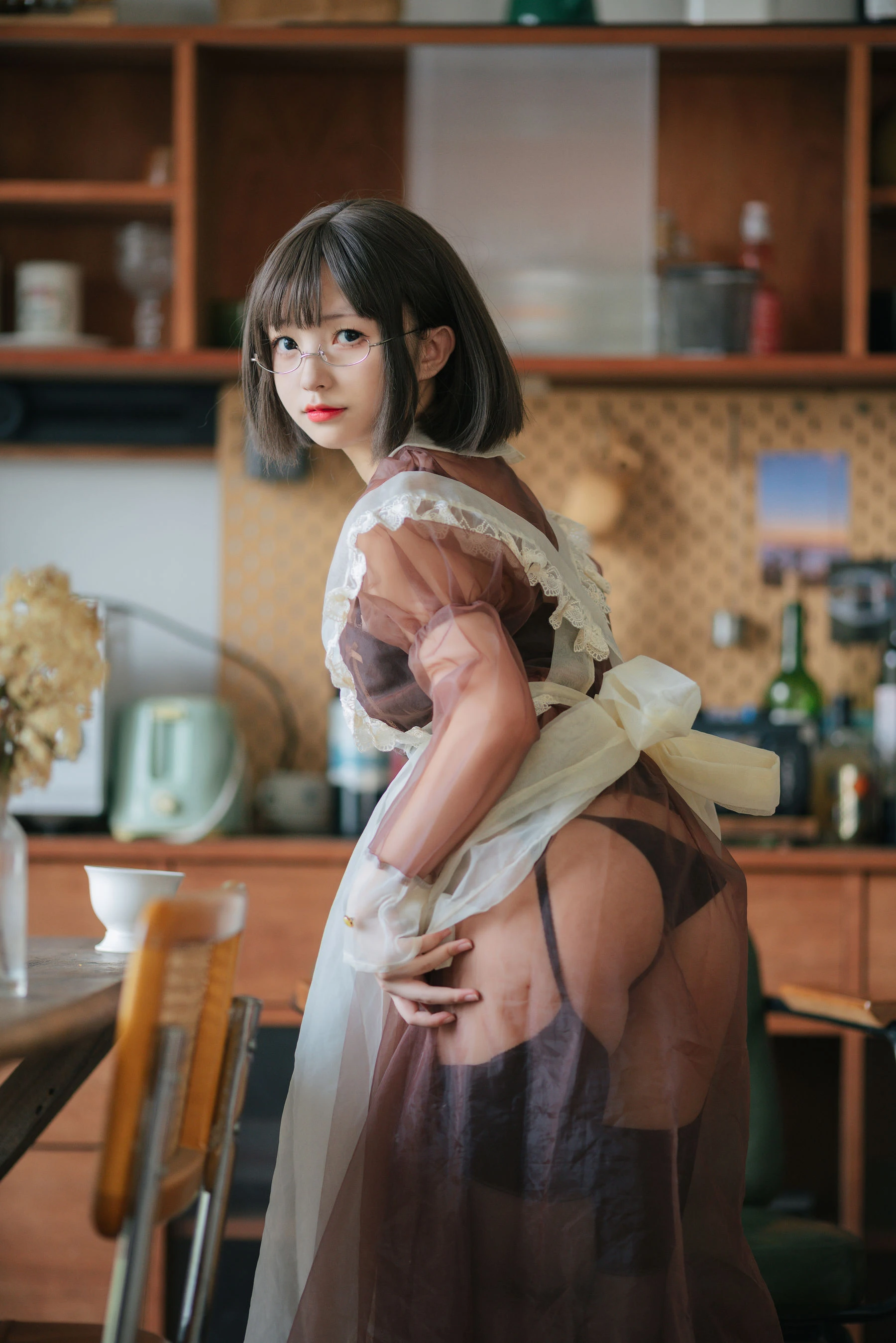 花铃 – 透明女仆 [89P]插图7