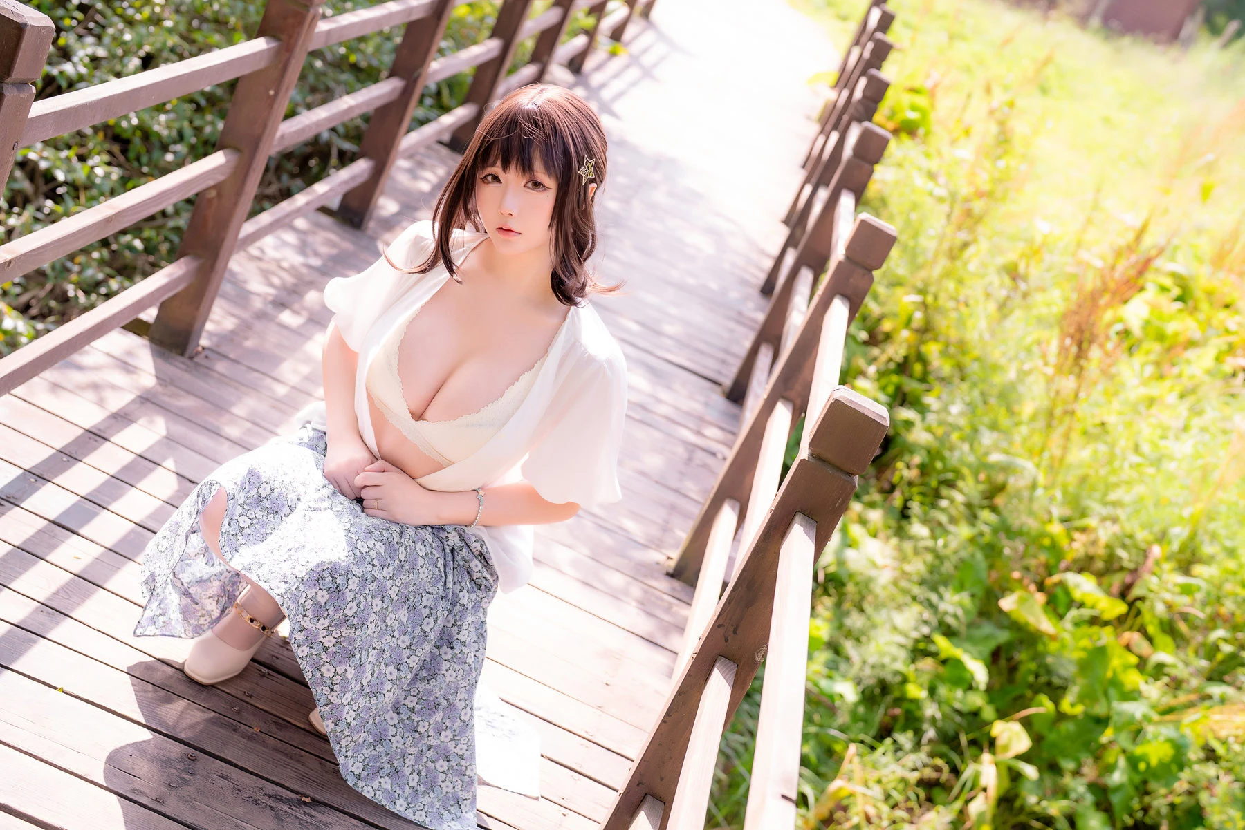 Coser小姐姐星之迟迟 – 户外 多云转晴 [46P]插图5