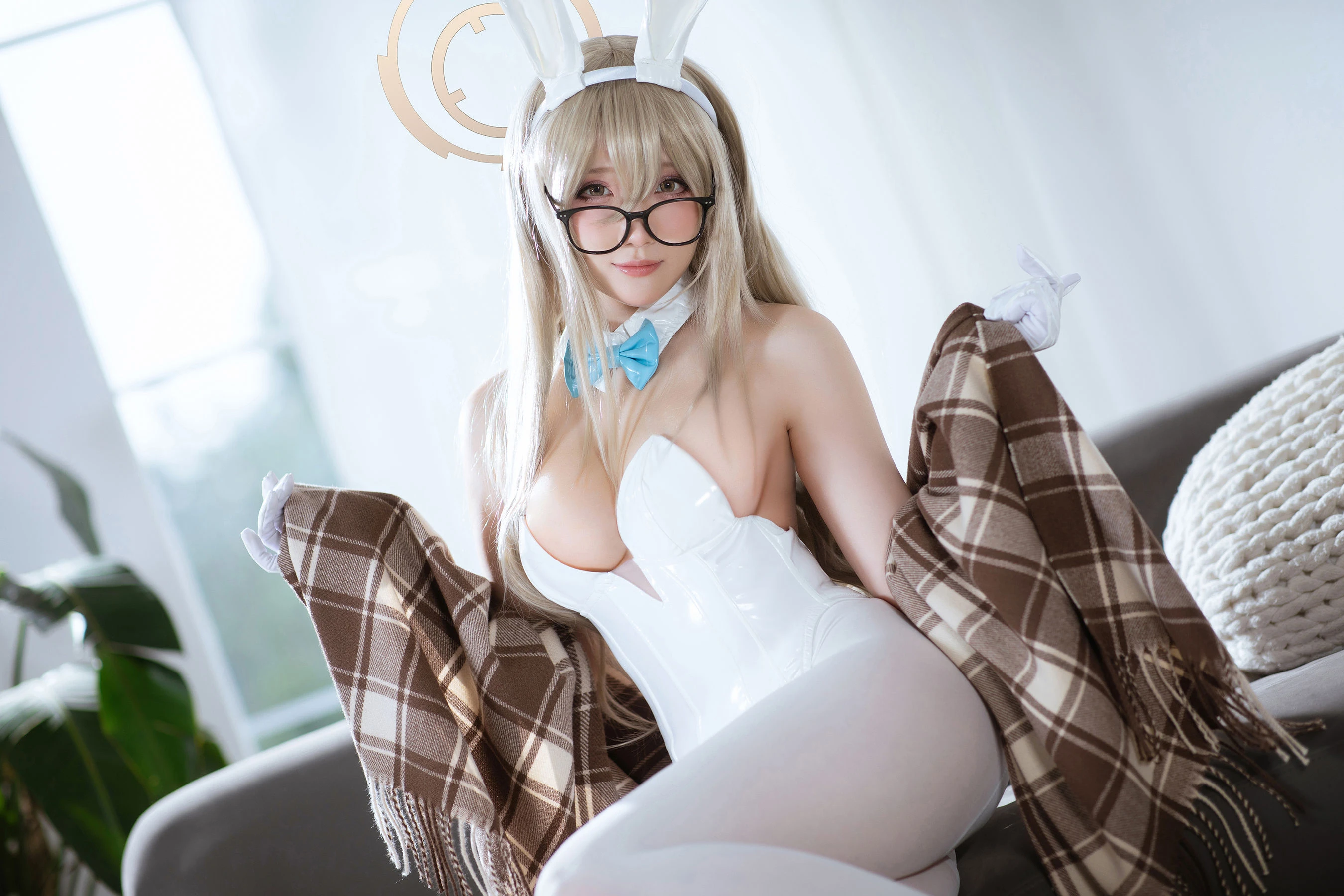 微博妹子Momoko葵葵&瓜希酱 – BA兔女郎 [93P]插图2