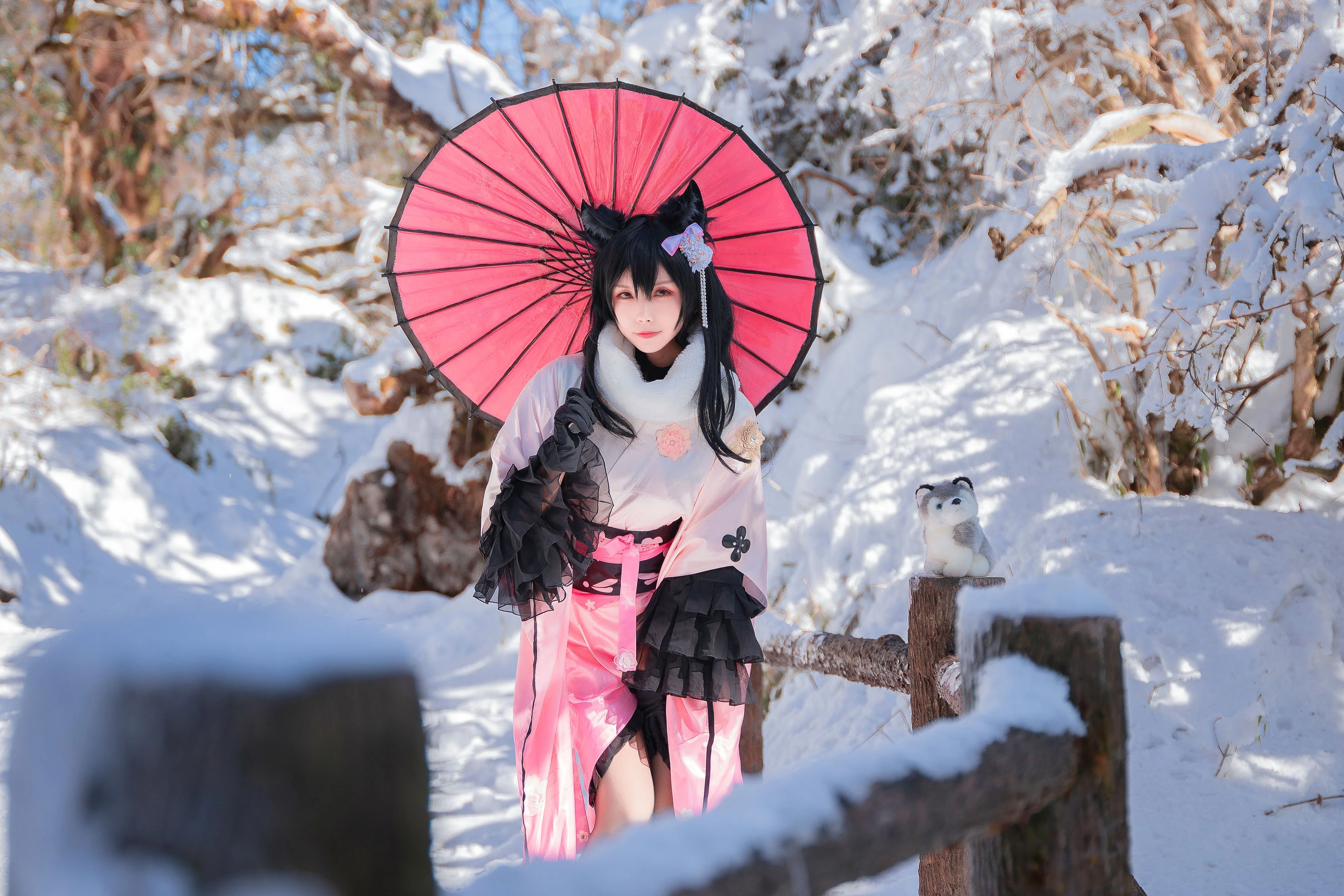 Neko-薇薇 – 爱宕和服 [44P]插图4