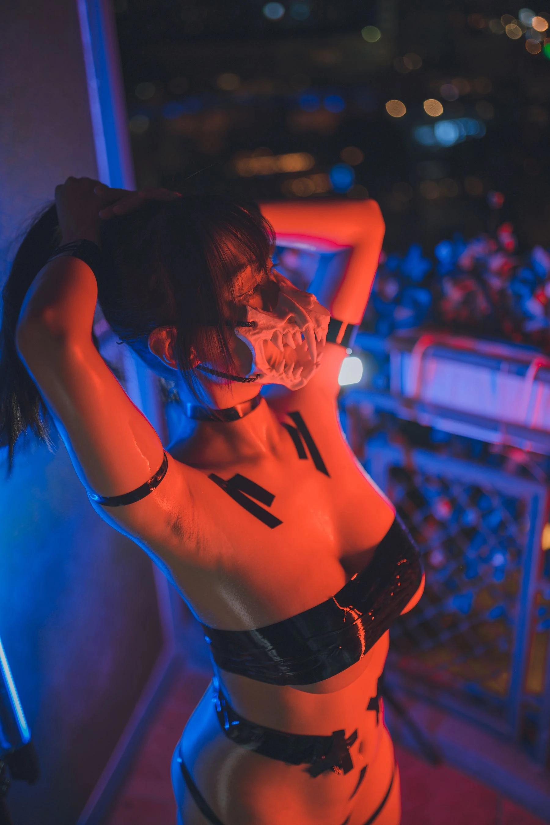 浅安安 – 黑胶带 [44P]插图4