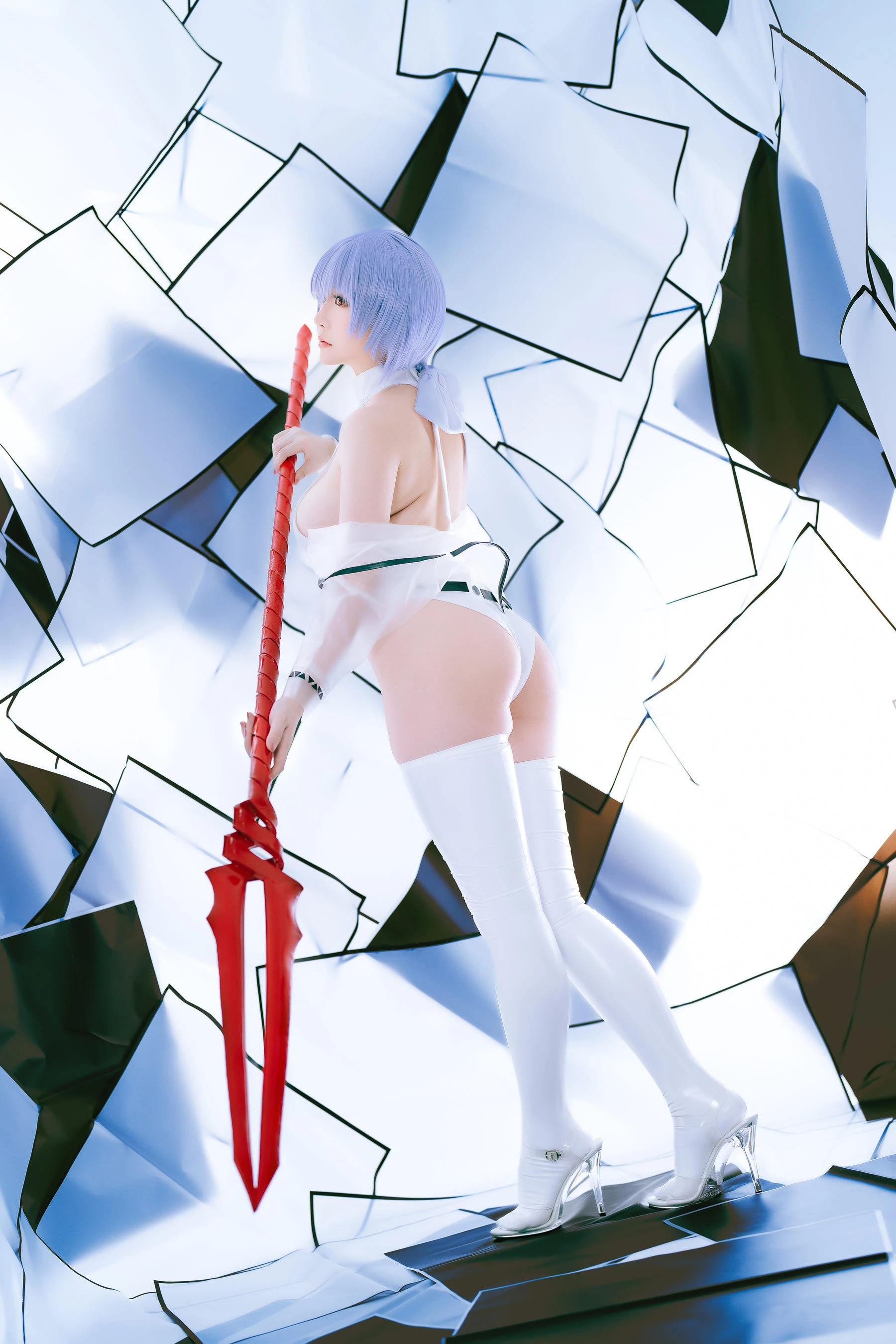 Coser小姐姐星之迟迟 – 绫波丽同人 [61P]插图1