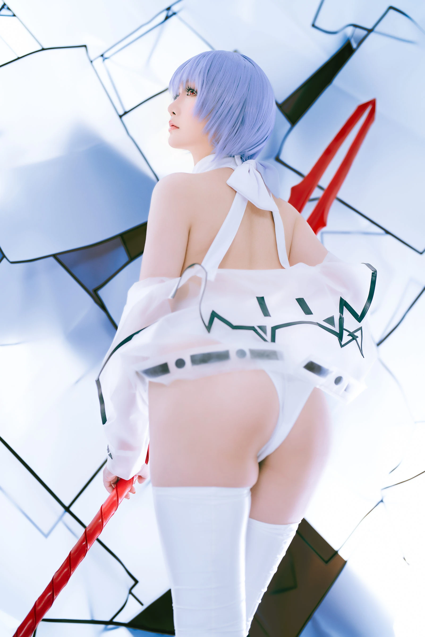 Coser小姐姐星之迟迟 – 绫波丽同人 [61P]插图2