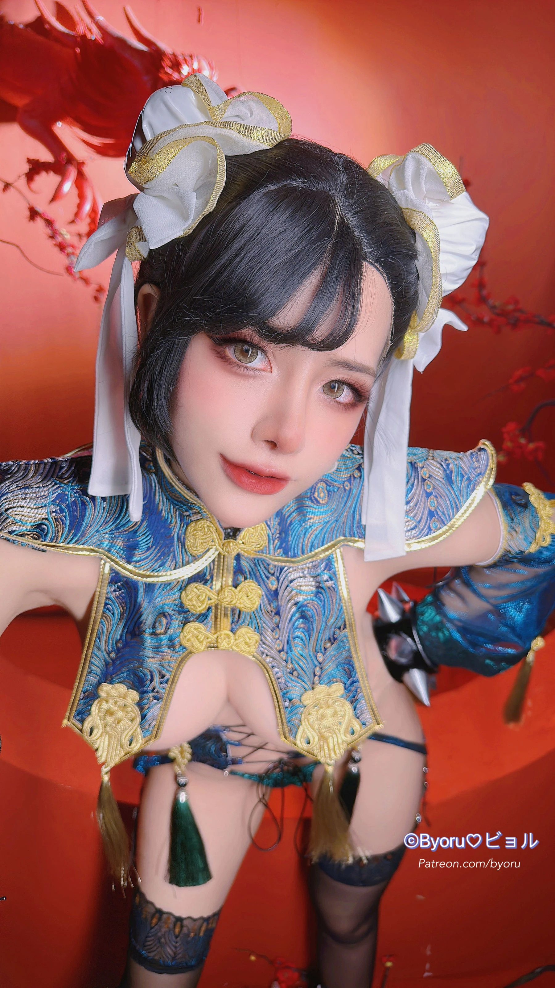 日本性感萝莉Byoru – Chun-Li 高清在线免费欣赏 [12P]插图2