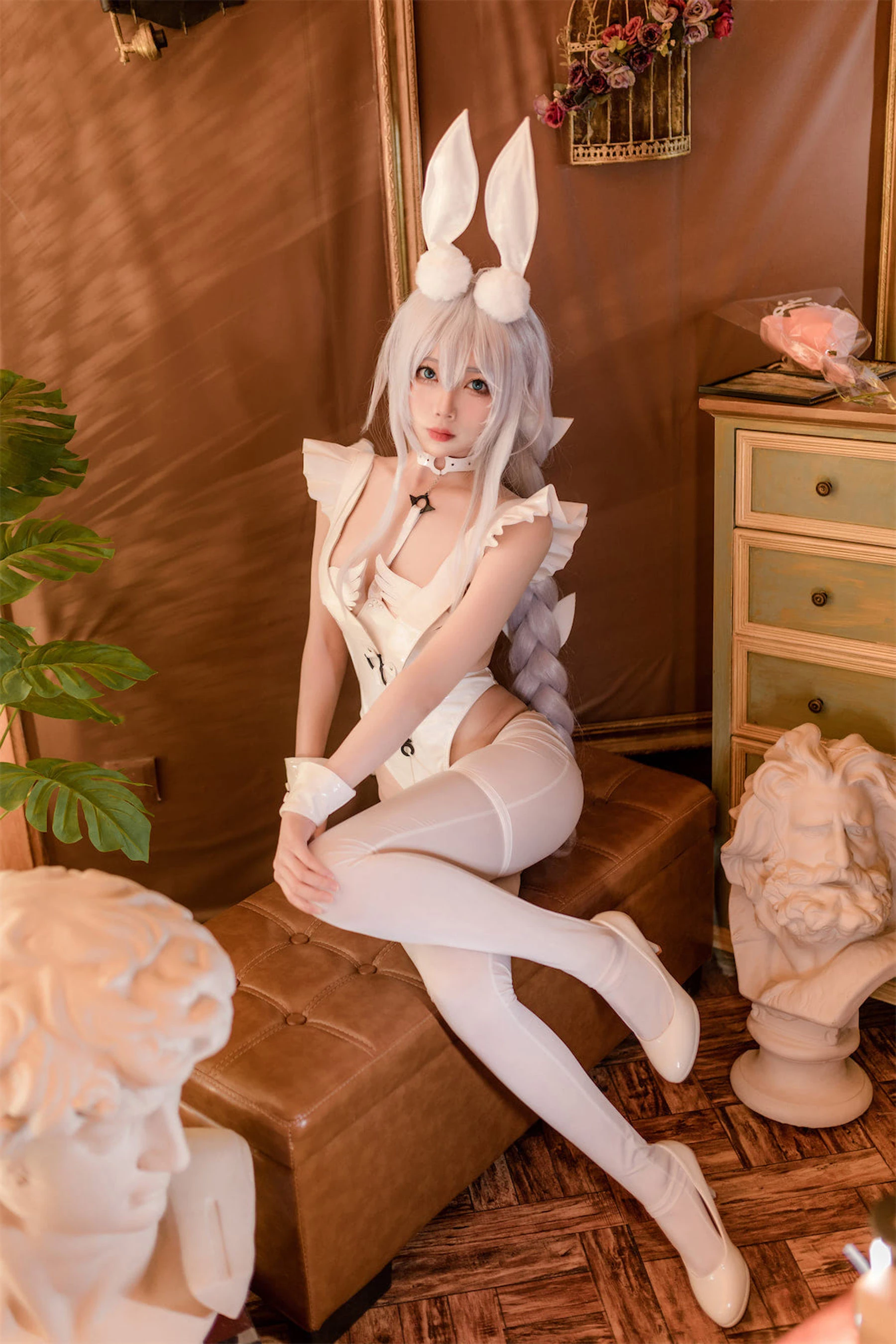 杏仁曲奇 – 碧蓝航线 恶毒白兔 [40P]插图3