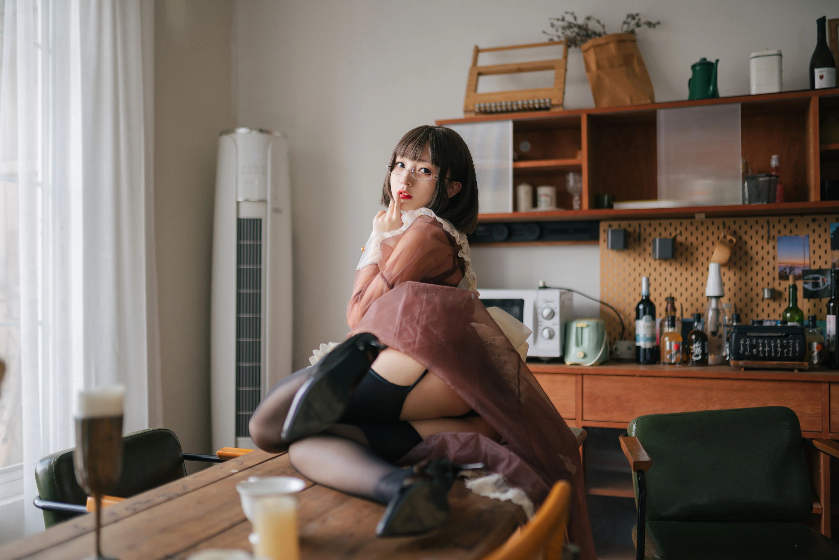 花铃 – 透明女仆 [89P]插图9