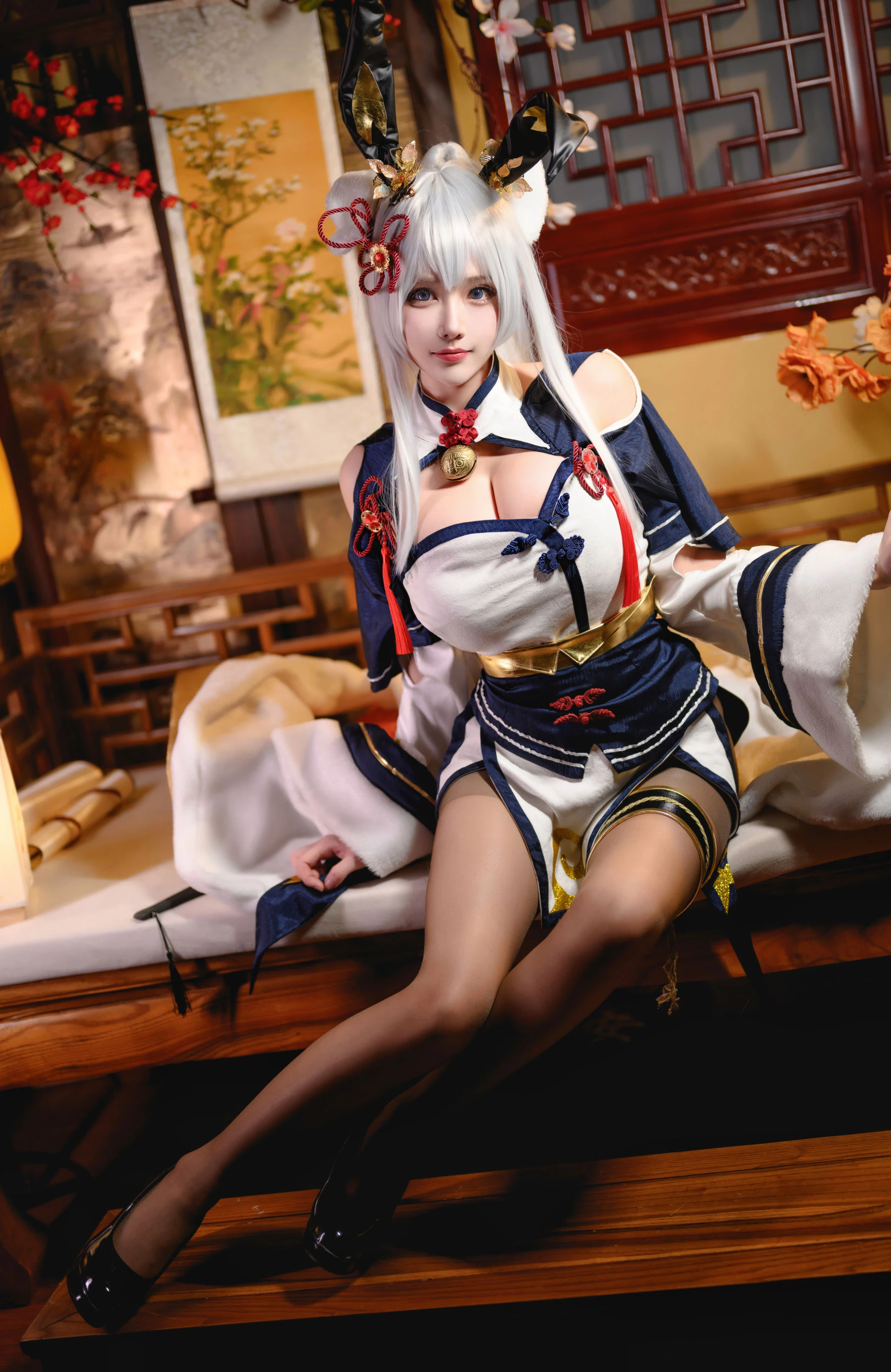 凛子酱 – 旗袍兔兔 [21P]插图3