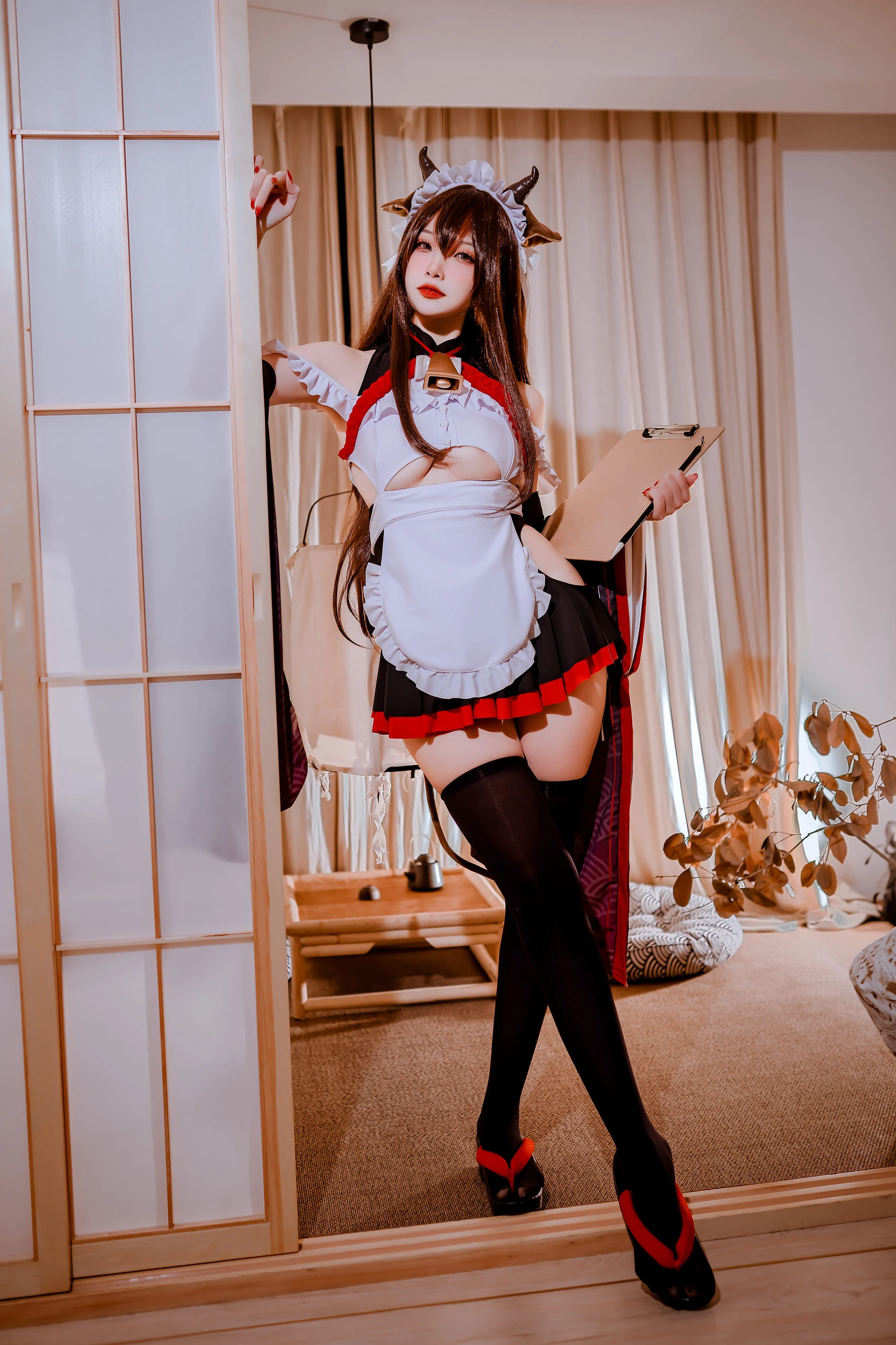 二佐Nisa – 碧蓝樫野女仆 [33P]插图5