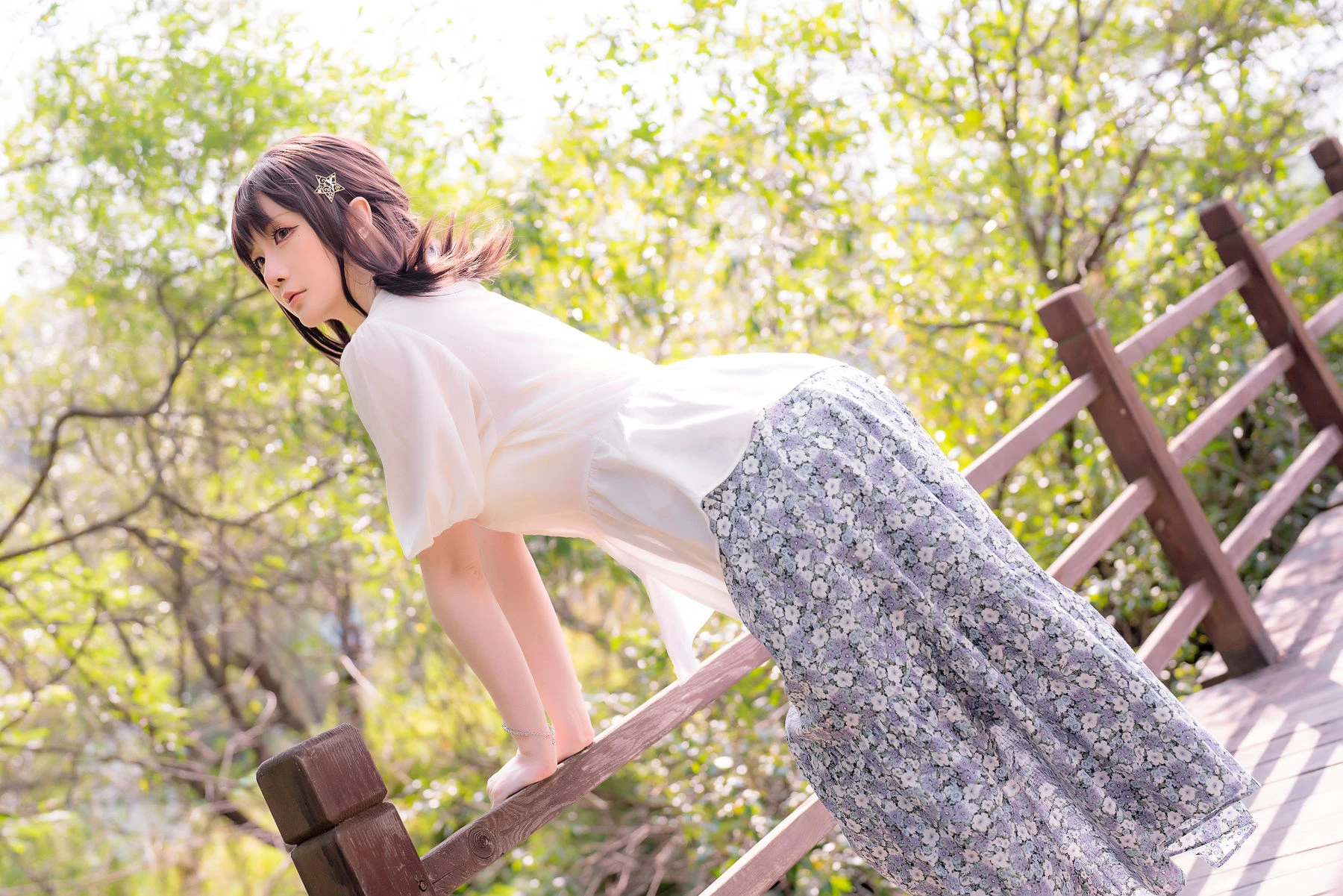 Coser小姐姐星之迟迟 – 户外 多云转晴 [46P]插图2