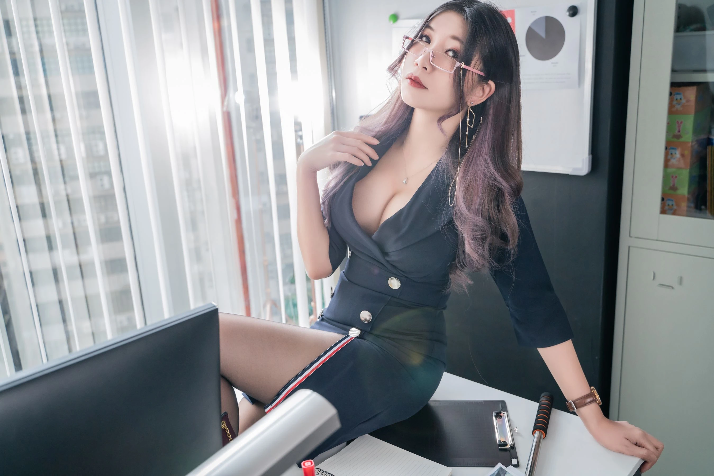 小琪-Aki – CEO [43P]|图集秀