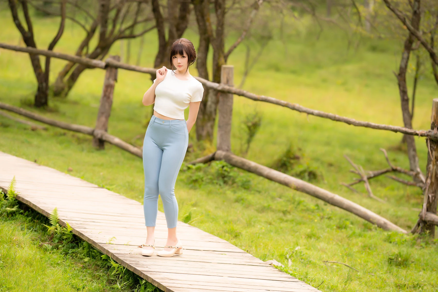 Coser小姐姐星之迟迟 – 户外 微风 [56P]插图5