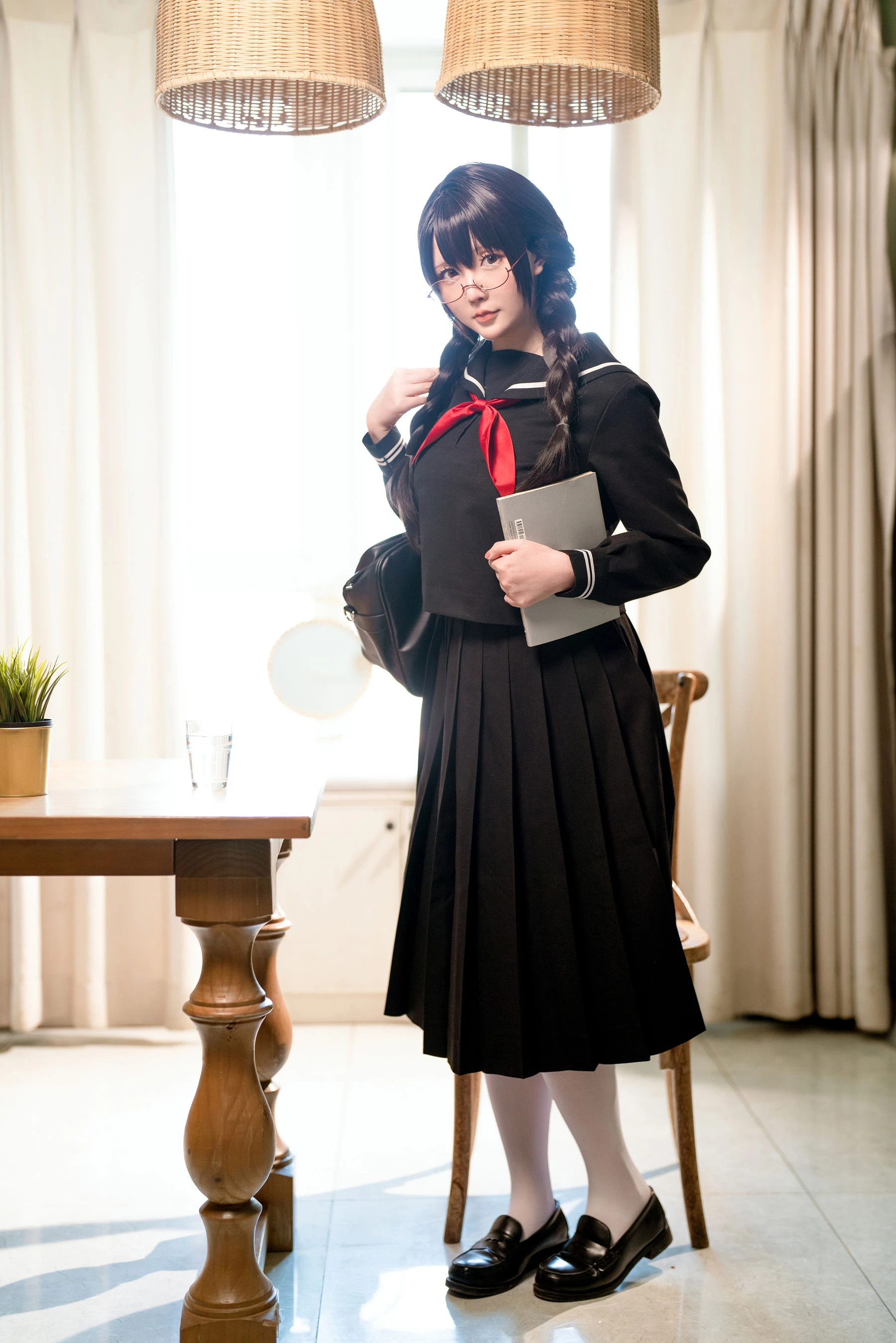 Coser小姐姐星之迟迟 – 图书管理员 [113P]插图5