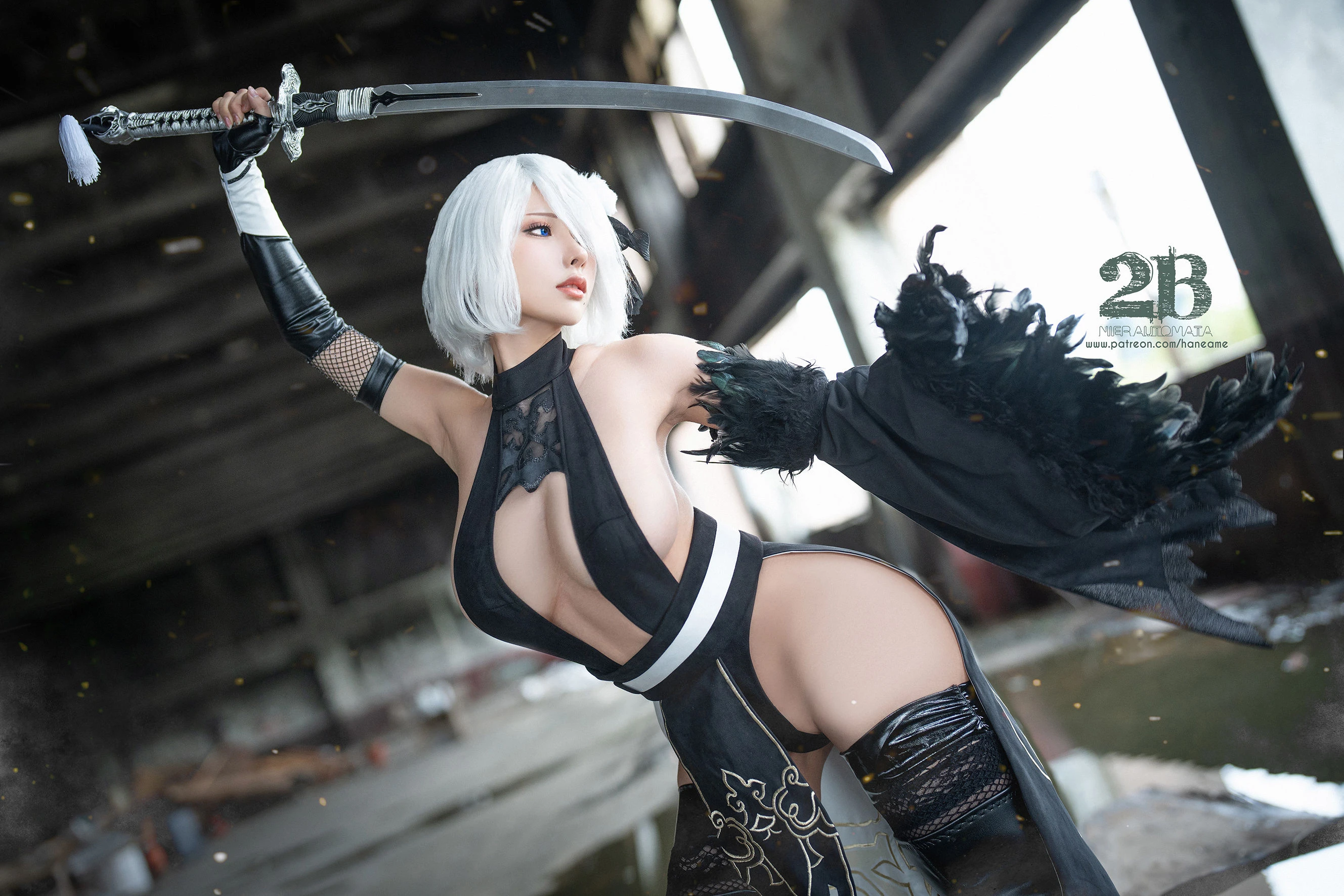 Hane Ame 雨波写真 – Nier 2B Nijan [26P]插图1