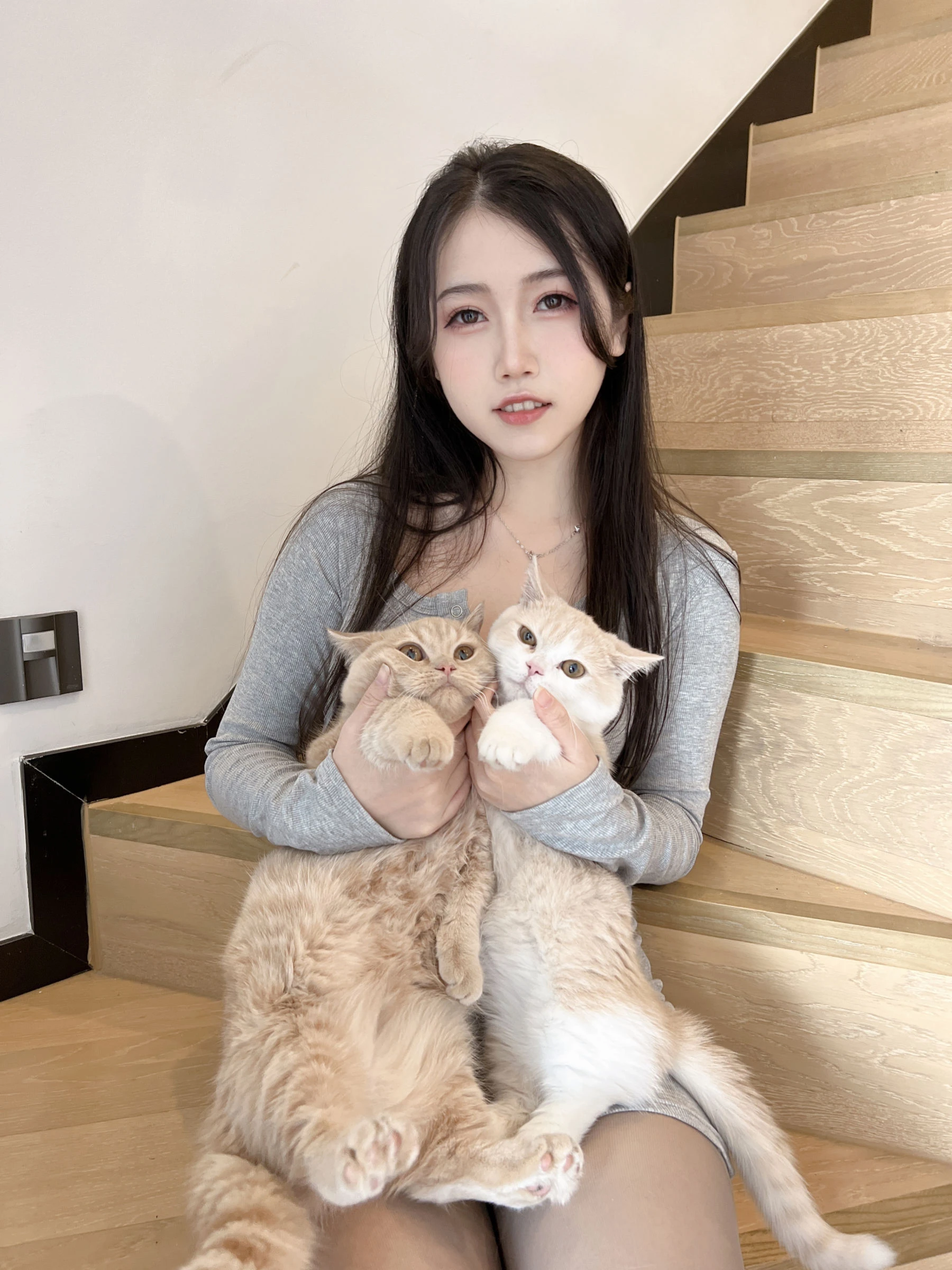 微博人气Coser不呆猫 – 居家猫猫女友 [59P]|图集秀