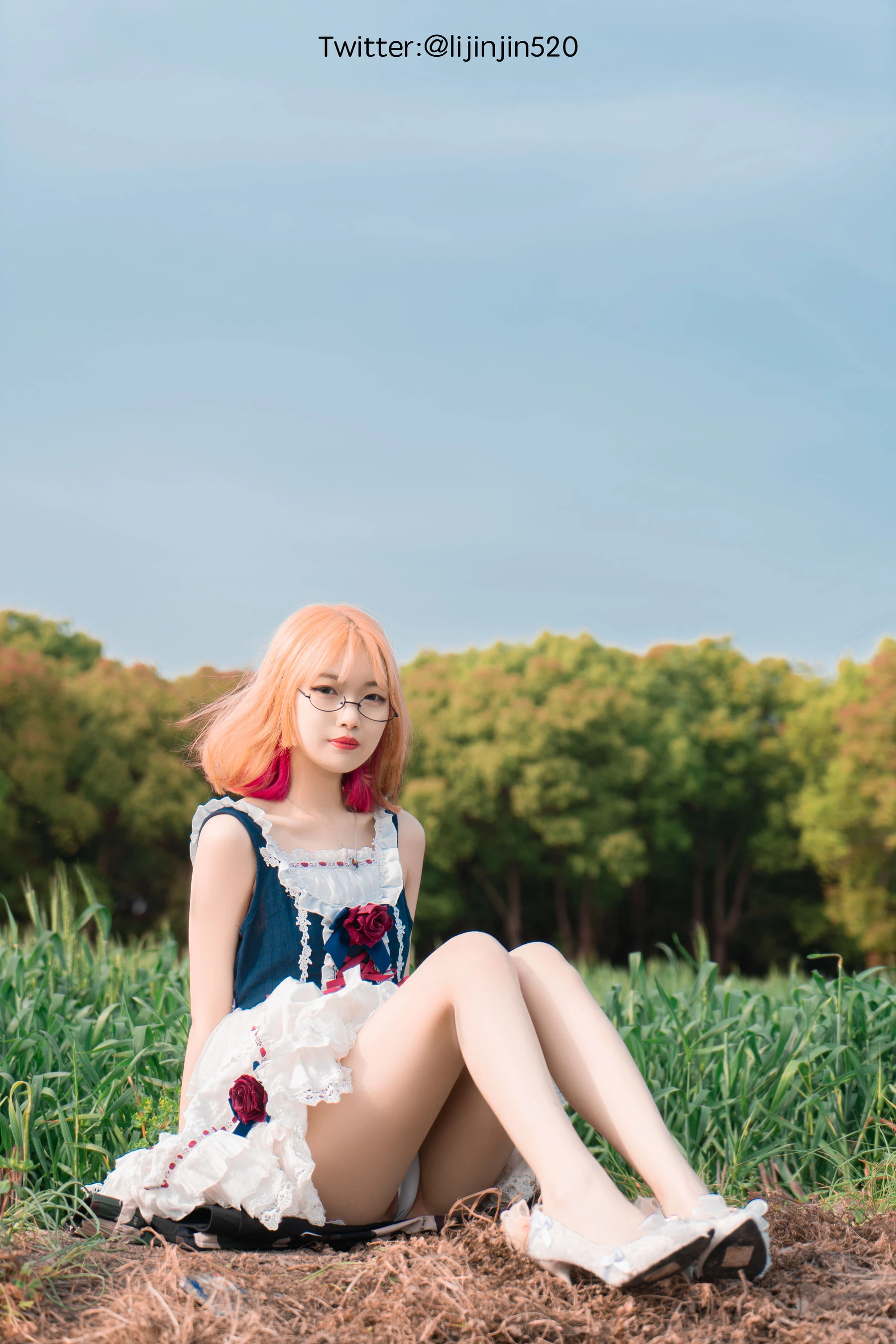 梨瑾瑾 – 户外LO裙 [22P]插图5