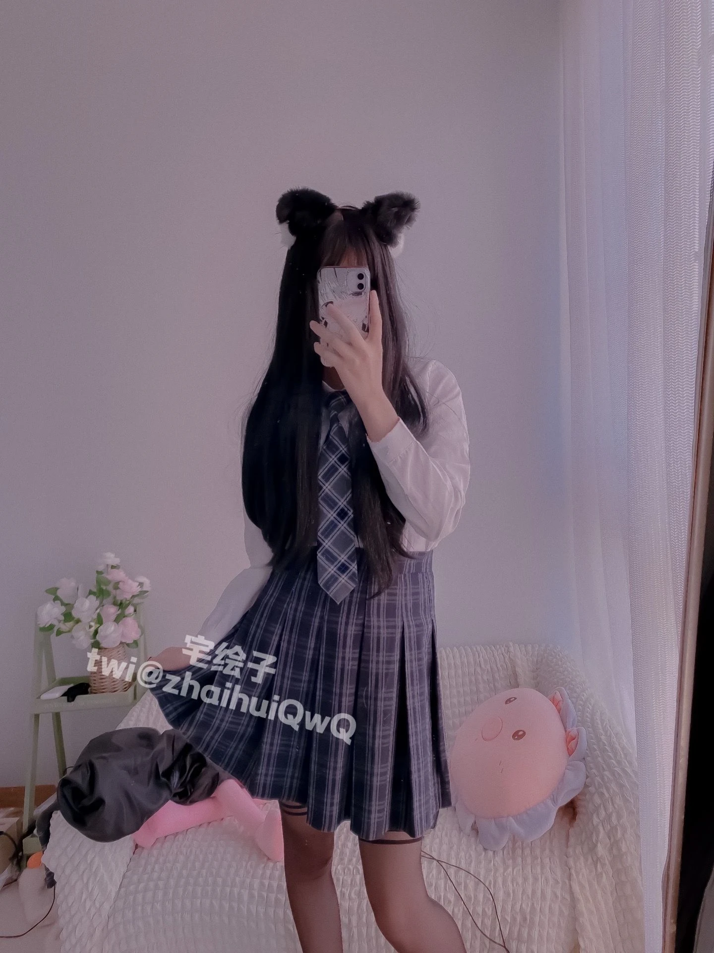 二阶堂 – JK校服 [86P]插图4