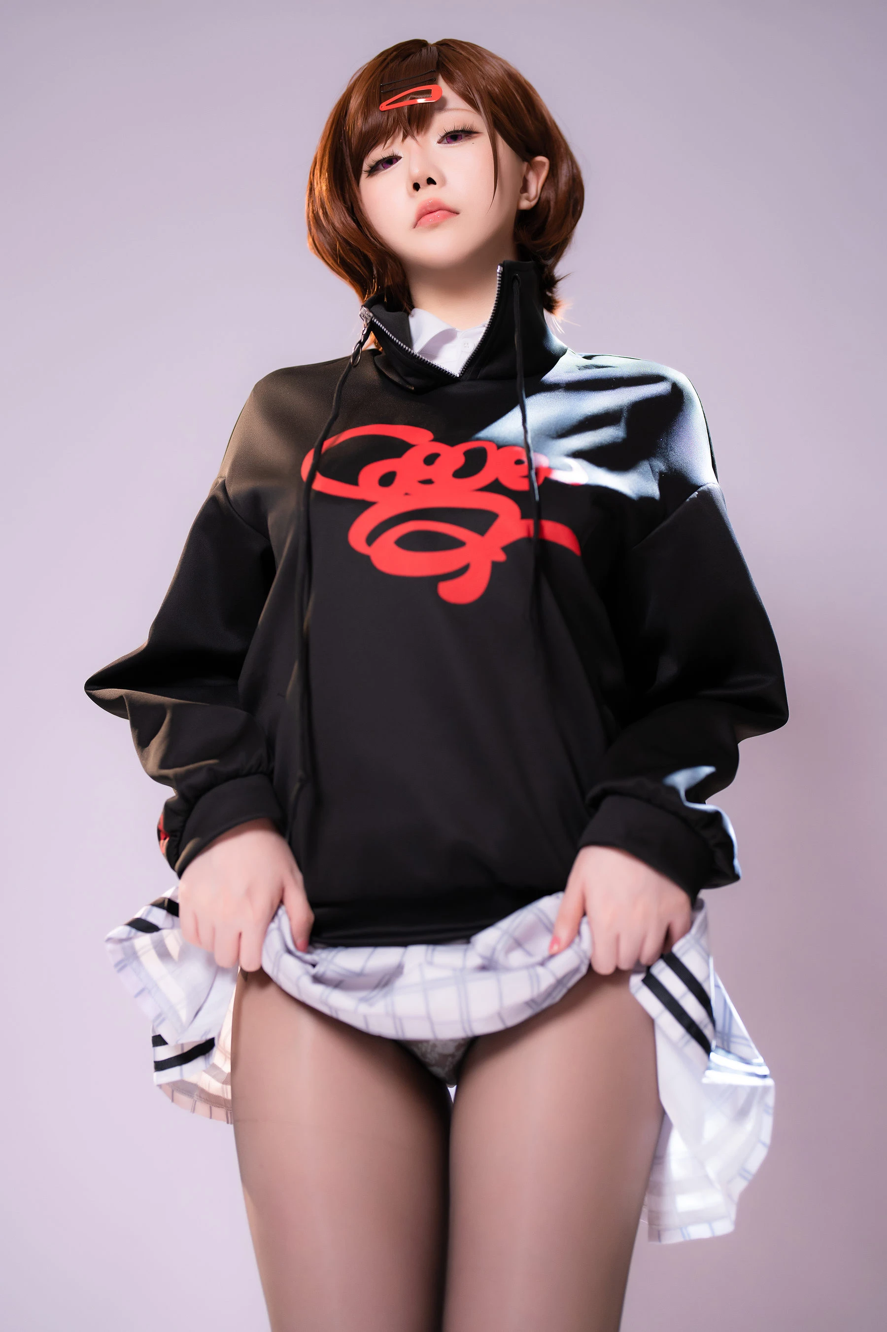 Coser小姐姐星之迟迟 – 偶像大师 樋口円香 [70P]插图10