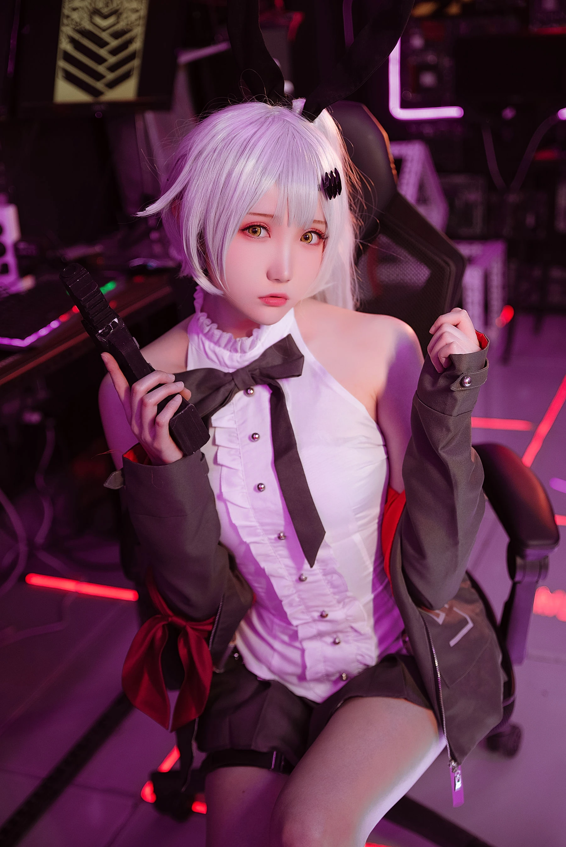 Coser瓜希酱福利 少女前线 FN-57 Five-seveN [21P]插图1