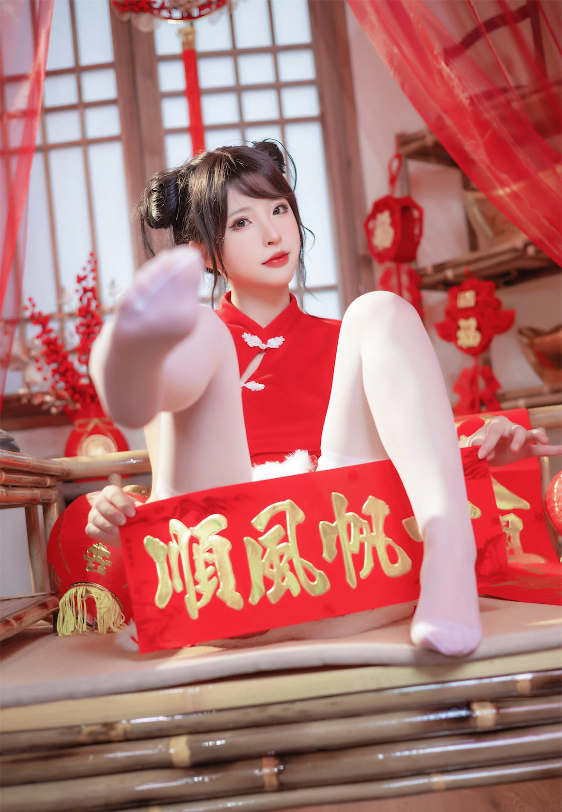 清水由乃 – 新年旗袍 [77P]插图4