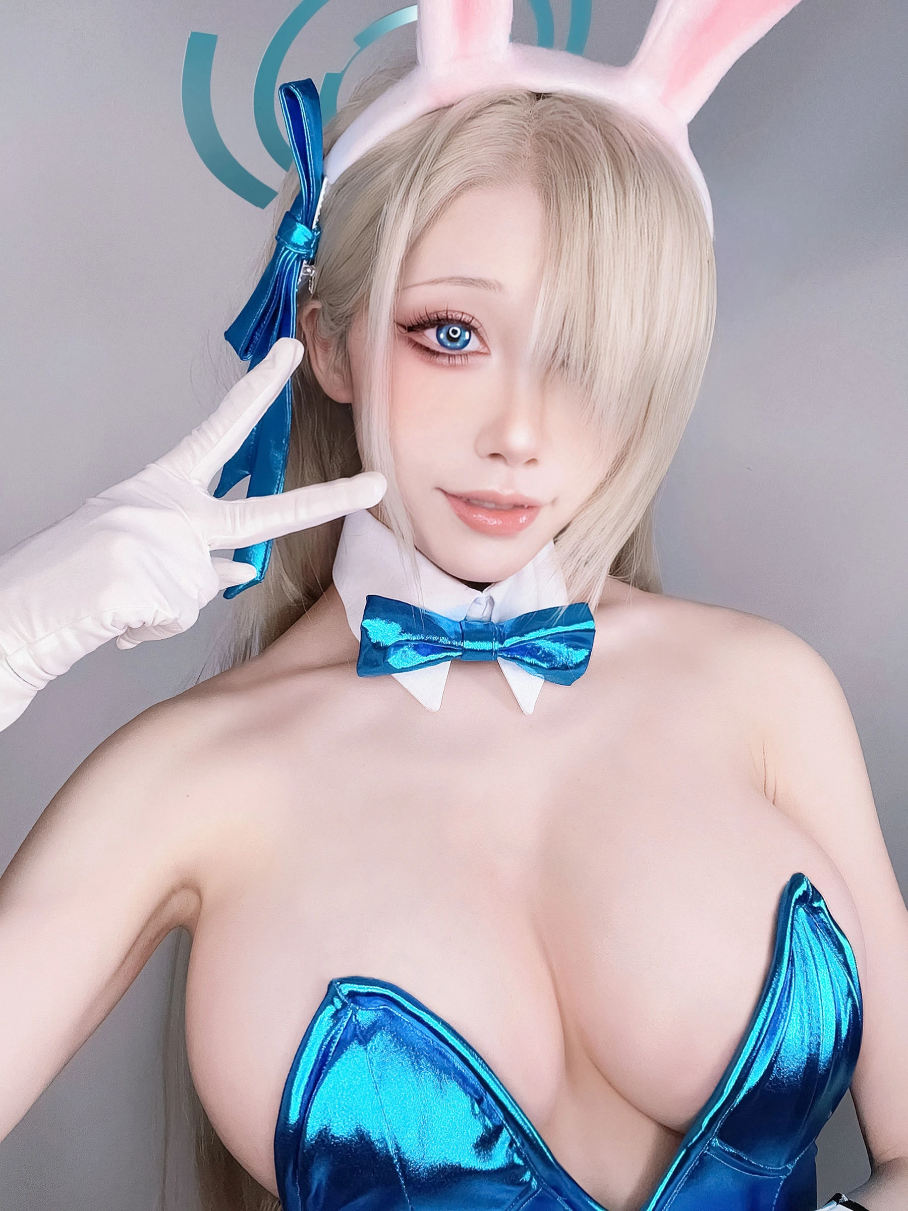动漫博主水淼aqua – 一之濑明日奈-兔女郎2 [26P]|图集秀