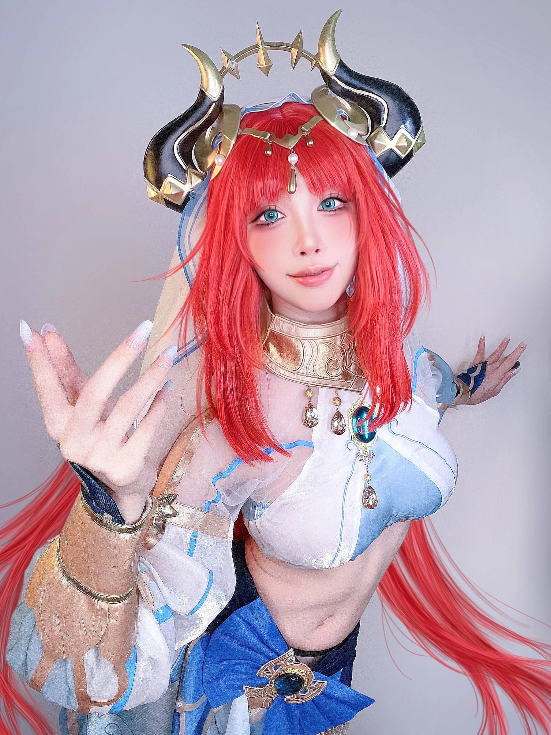 动漫博主水淼aqua – 原神 妮露 [26P]插图1