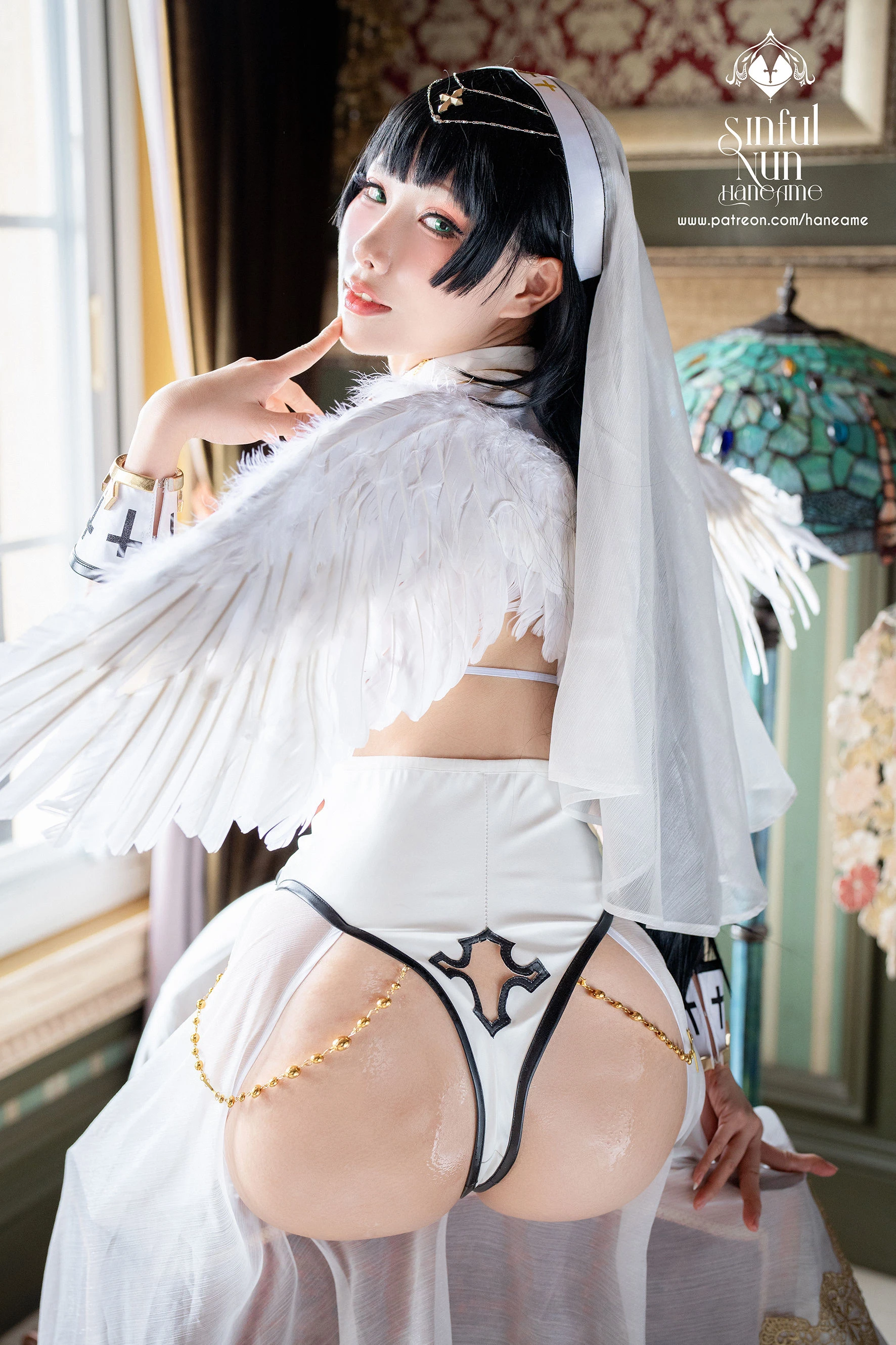 Hane Ame 雨波写真 – 罪恶修女 Angel [35P]插图3