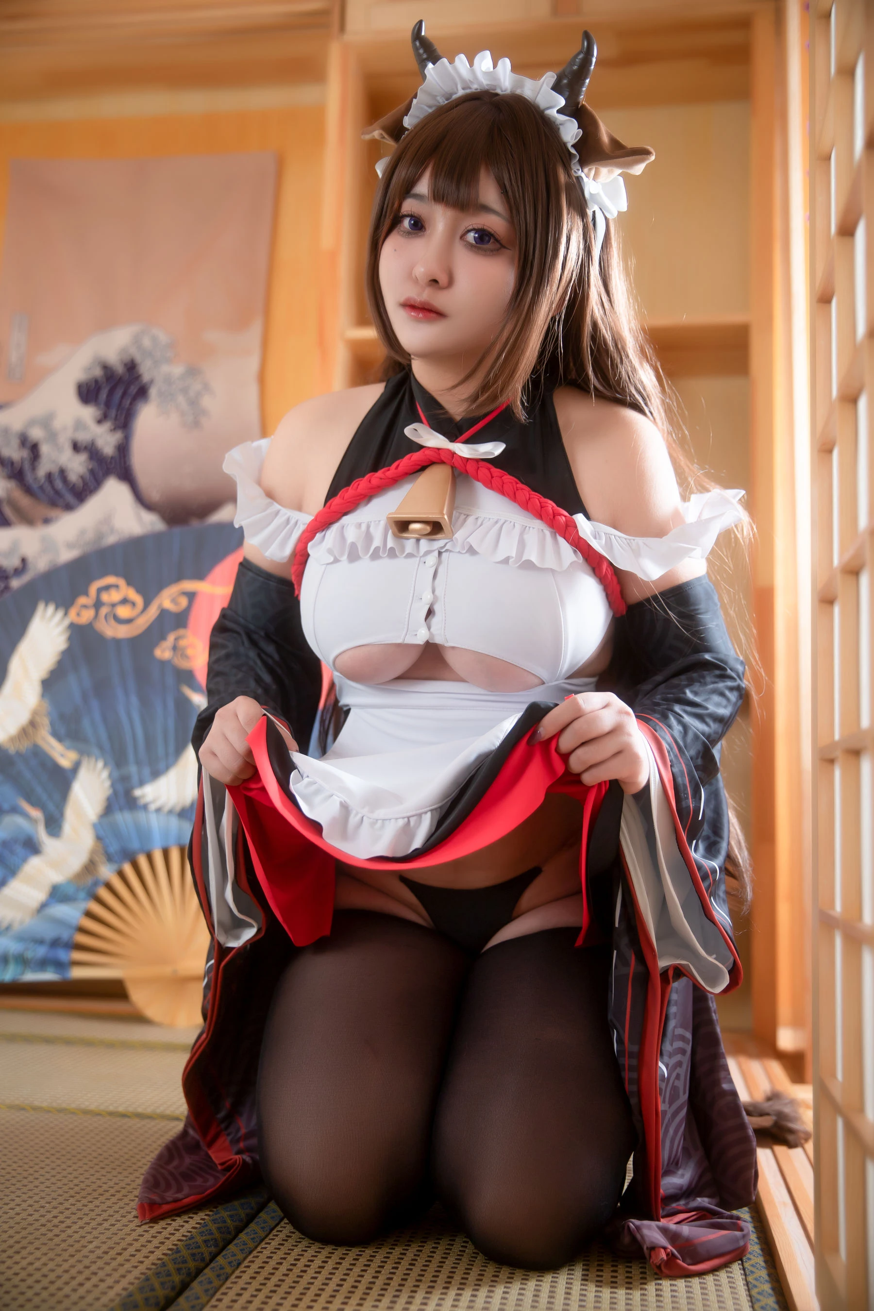 动漫博主洛璃LoLiSAMA – 樫野 迷糊女仆 [64P]插图1