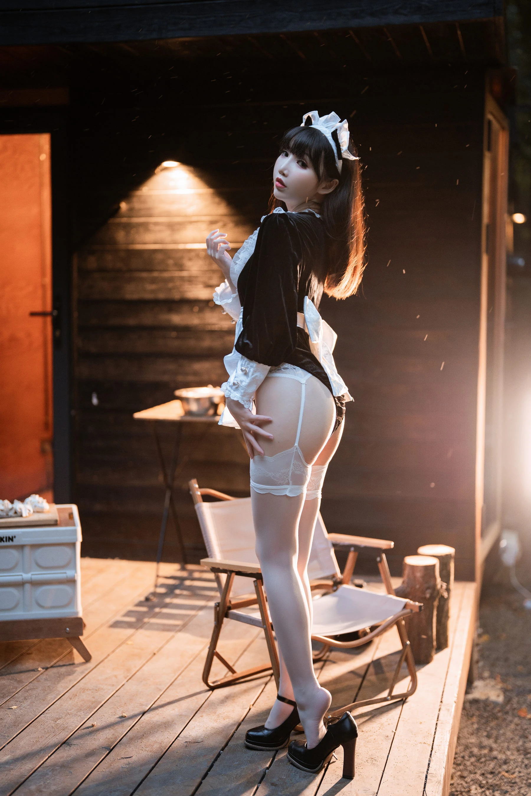 面饼仙儿 – 木屋女仆 [27P]插图3