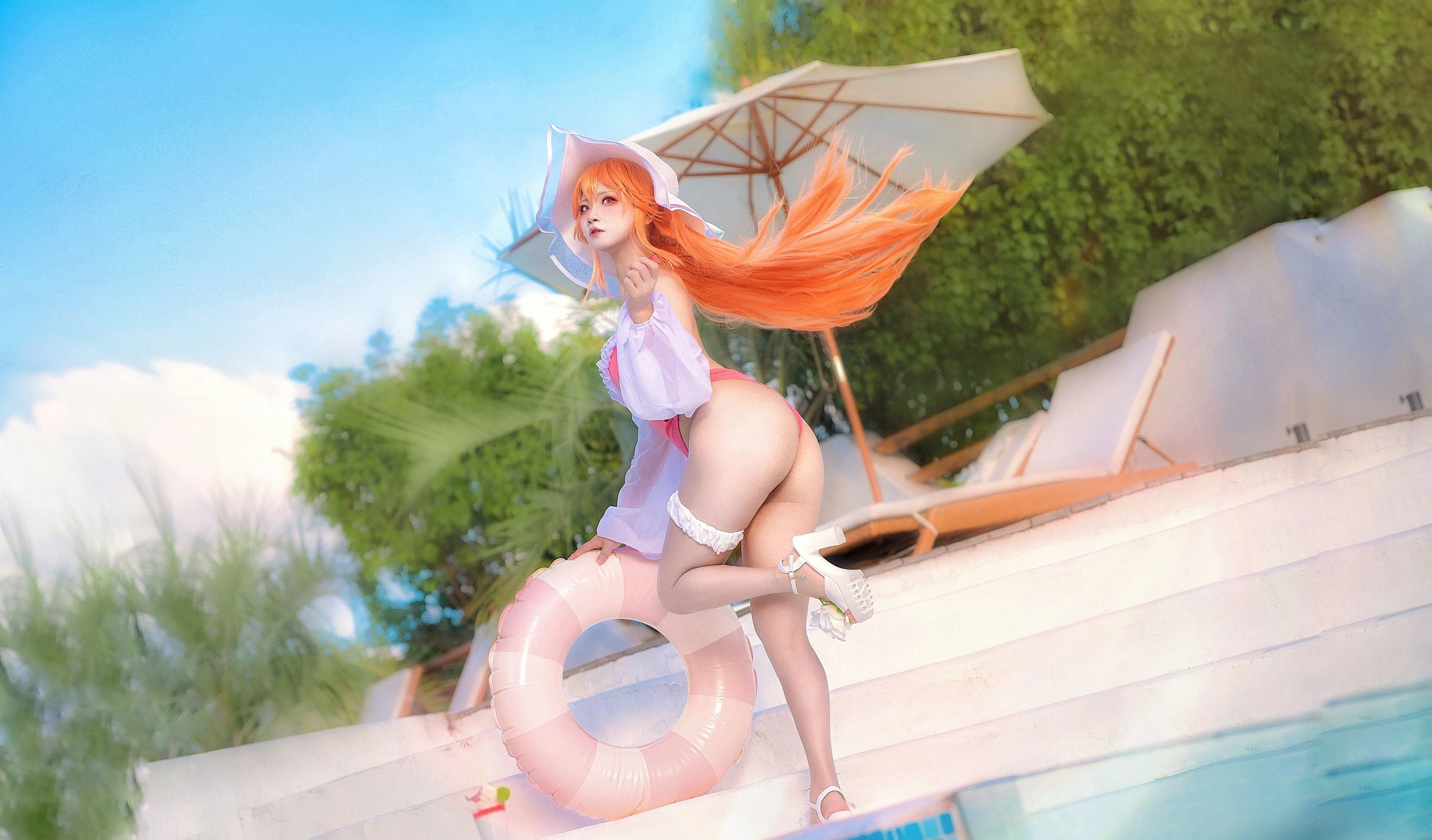 伊喵君 – 碧蓝航线 黎塞留泳装 [29P]插图2