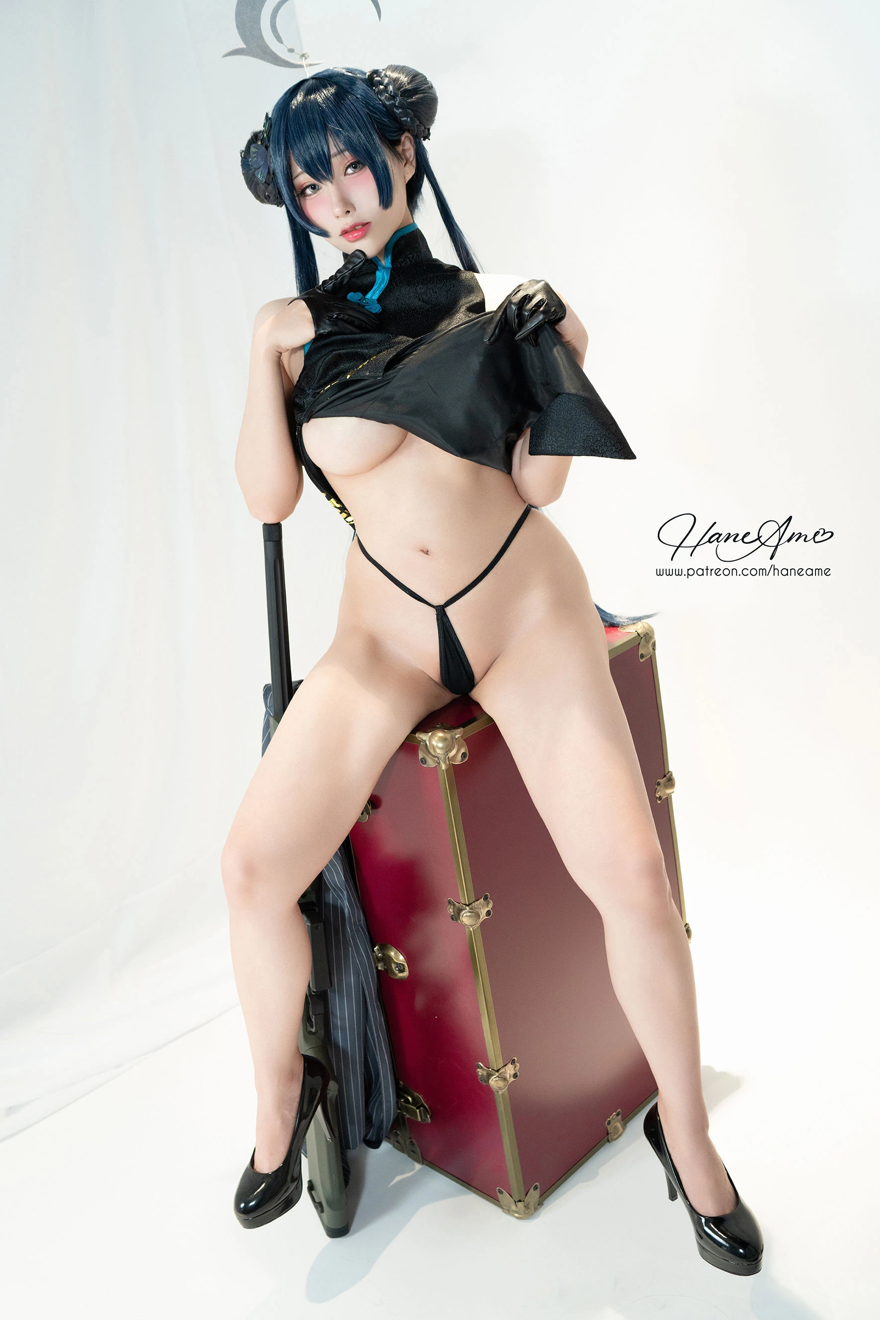 Hane Ame 雨波写真 – BlueArchive Kisaki 會長 [43P]插图2