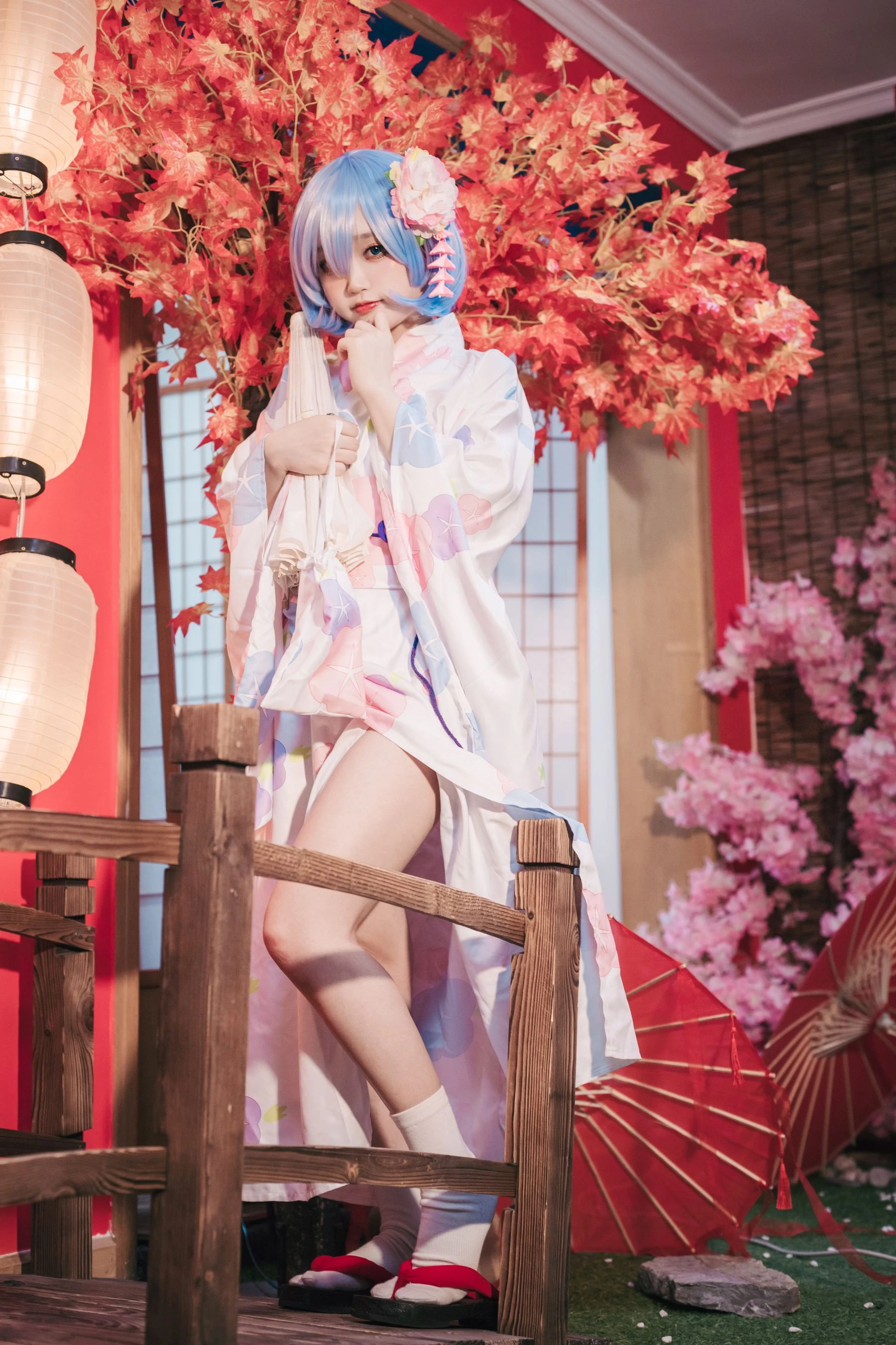 神沢永莉 – 蕾姆和风 [47P]|图集秀