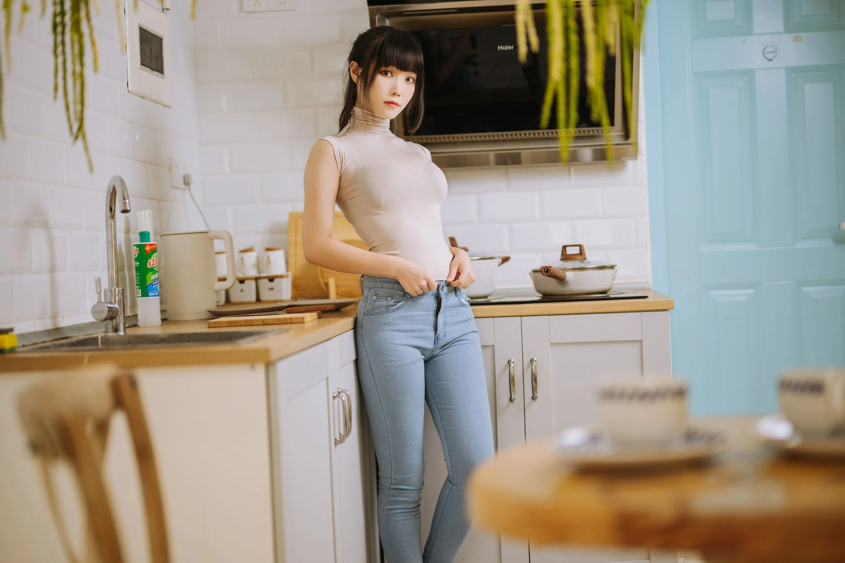 Cosplay汪知子 – 姐姐的牛仔裤 [42P]插图5